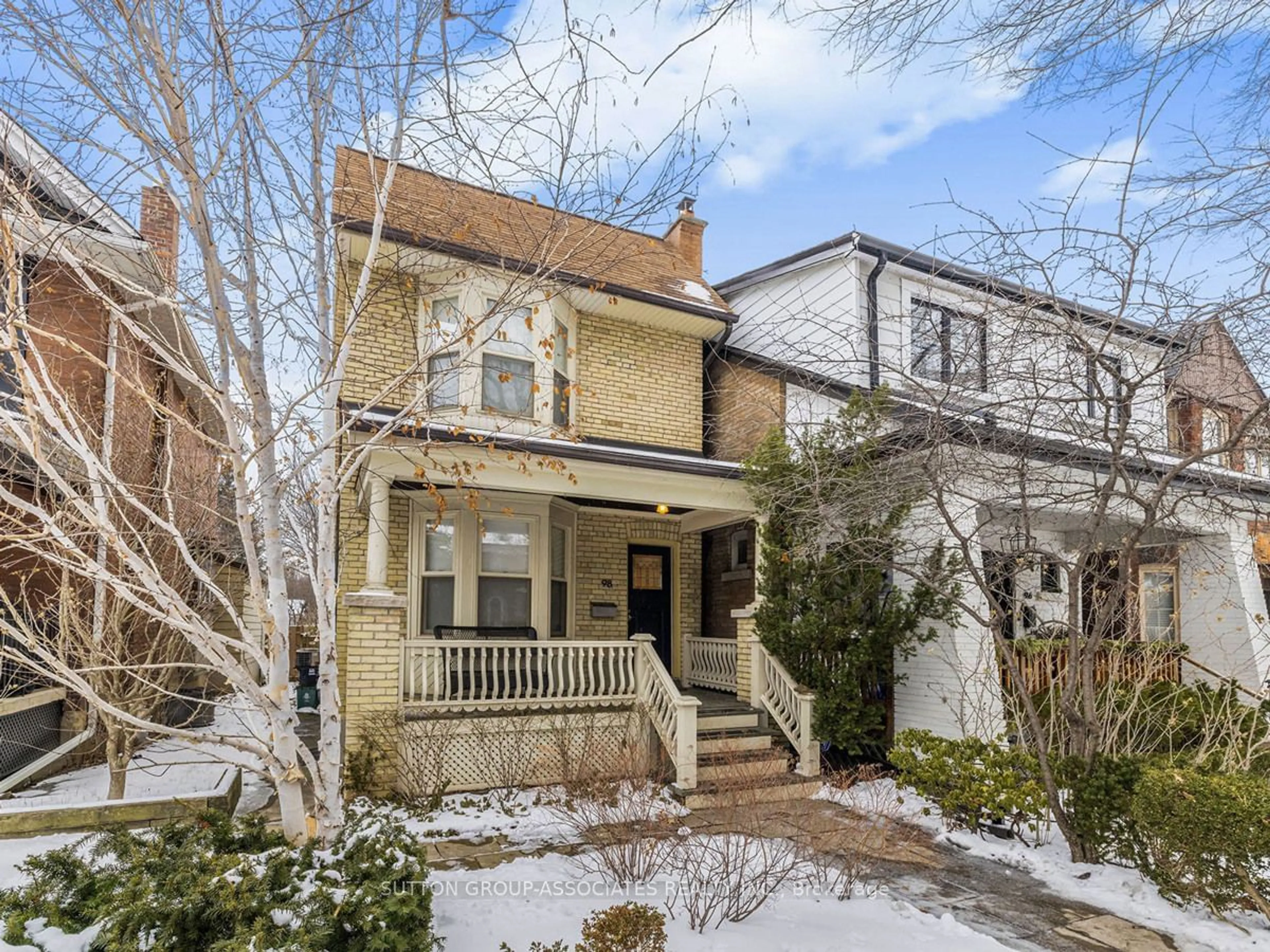 Home with brick exterior material, street for 98 Maplewood Ave, Toronto Ontario M6C 1J5