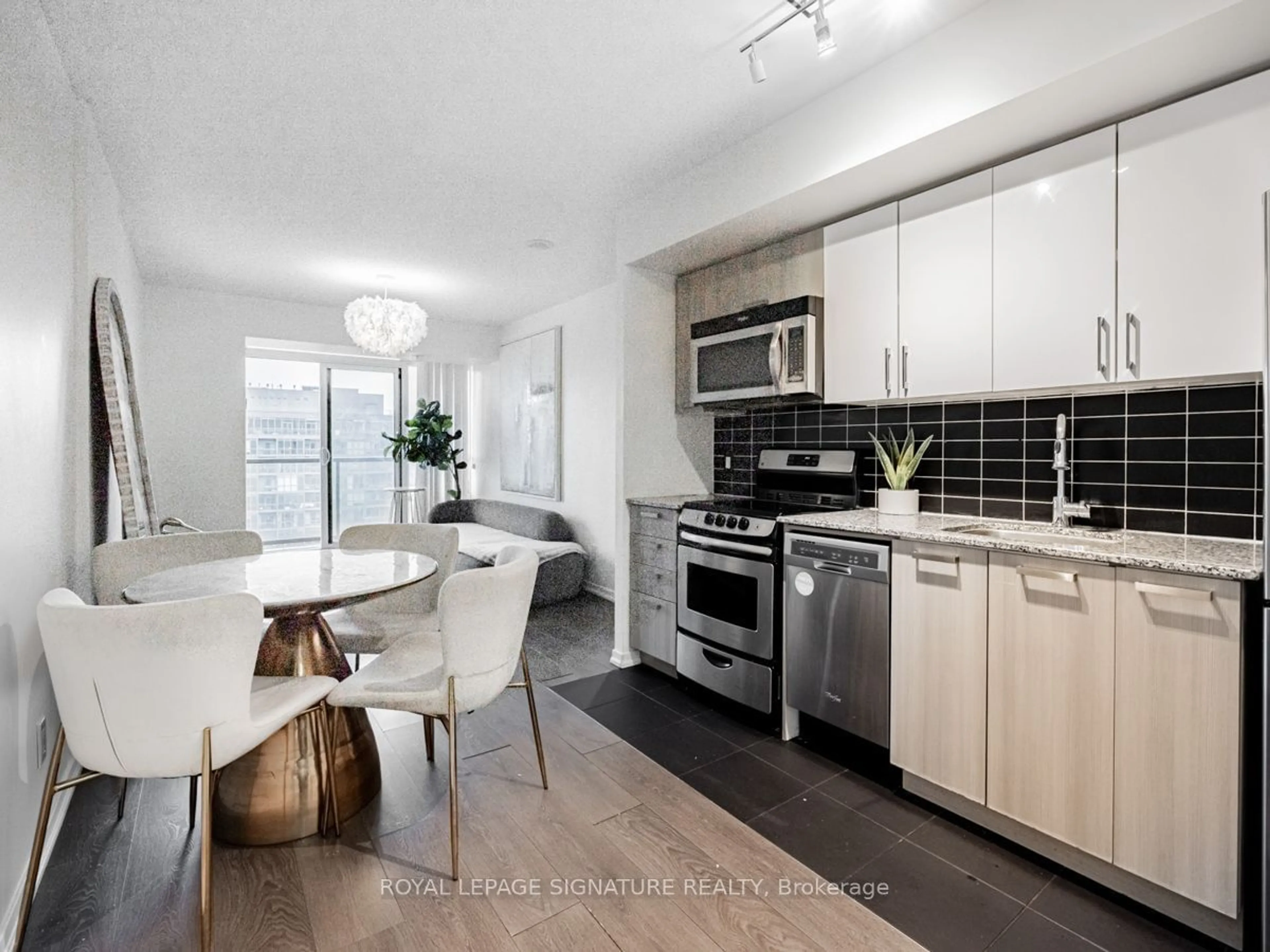 Open concept kitchen, unknown for 68 Abell St #2211, Toronto Ontario M6J 0B1