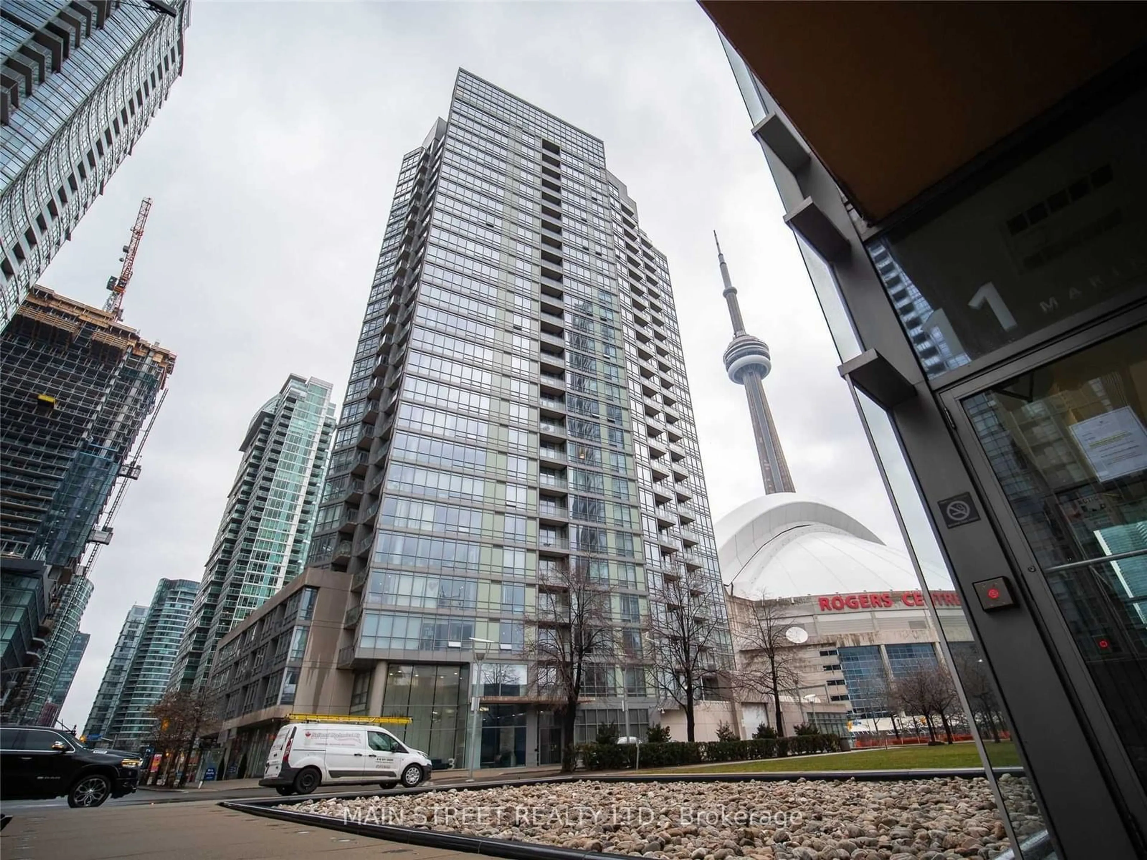 Indoor foyer for 3 Navy Wharf Crt #803, Toronto Ontario M5V 3V1