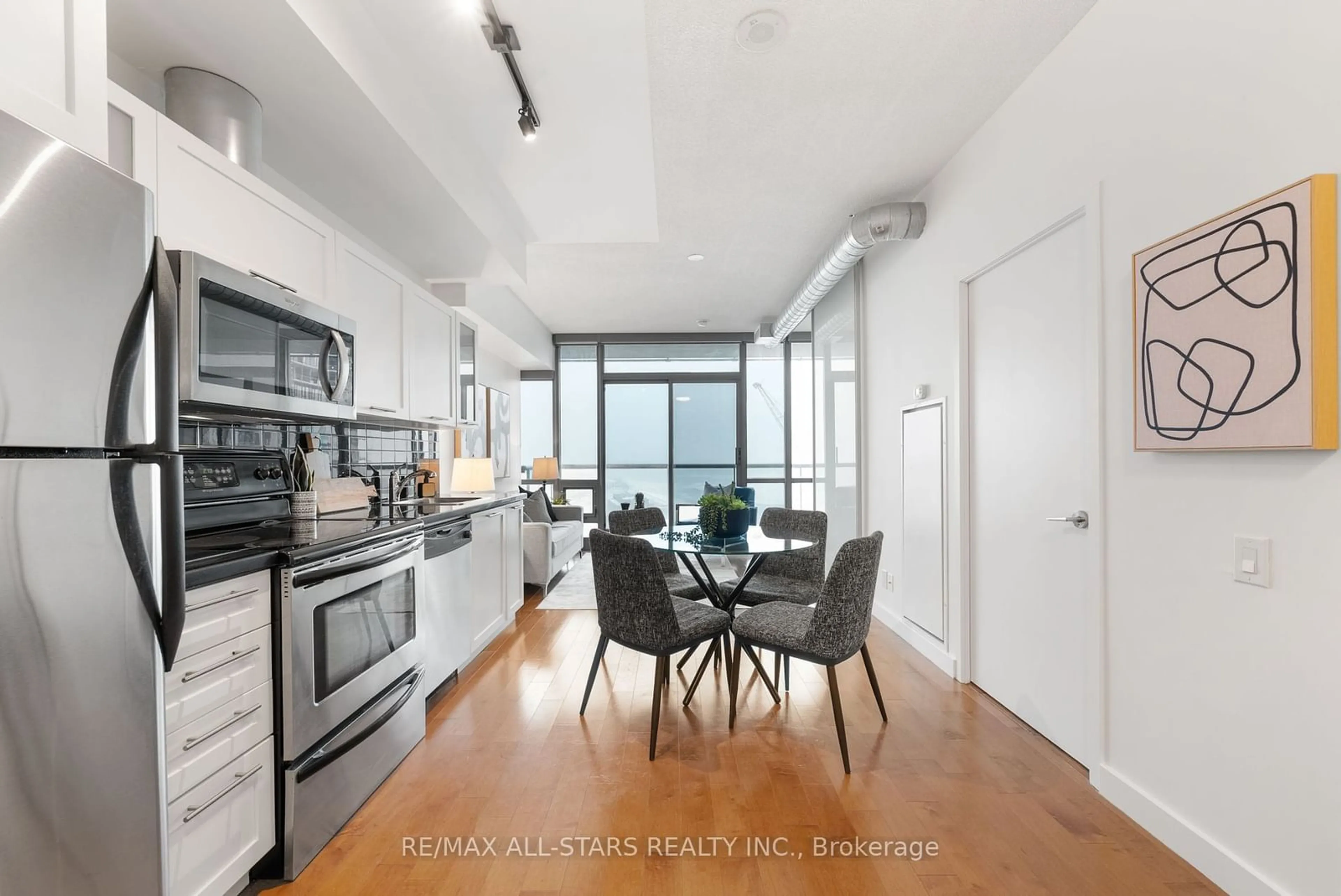 Open concept kitchen, unknown for 33 Mill St #2105, Toronto Ontario M5A 3R3