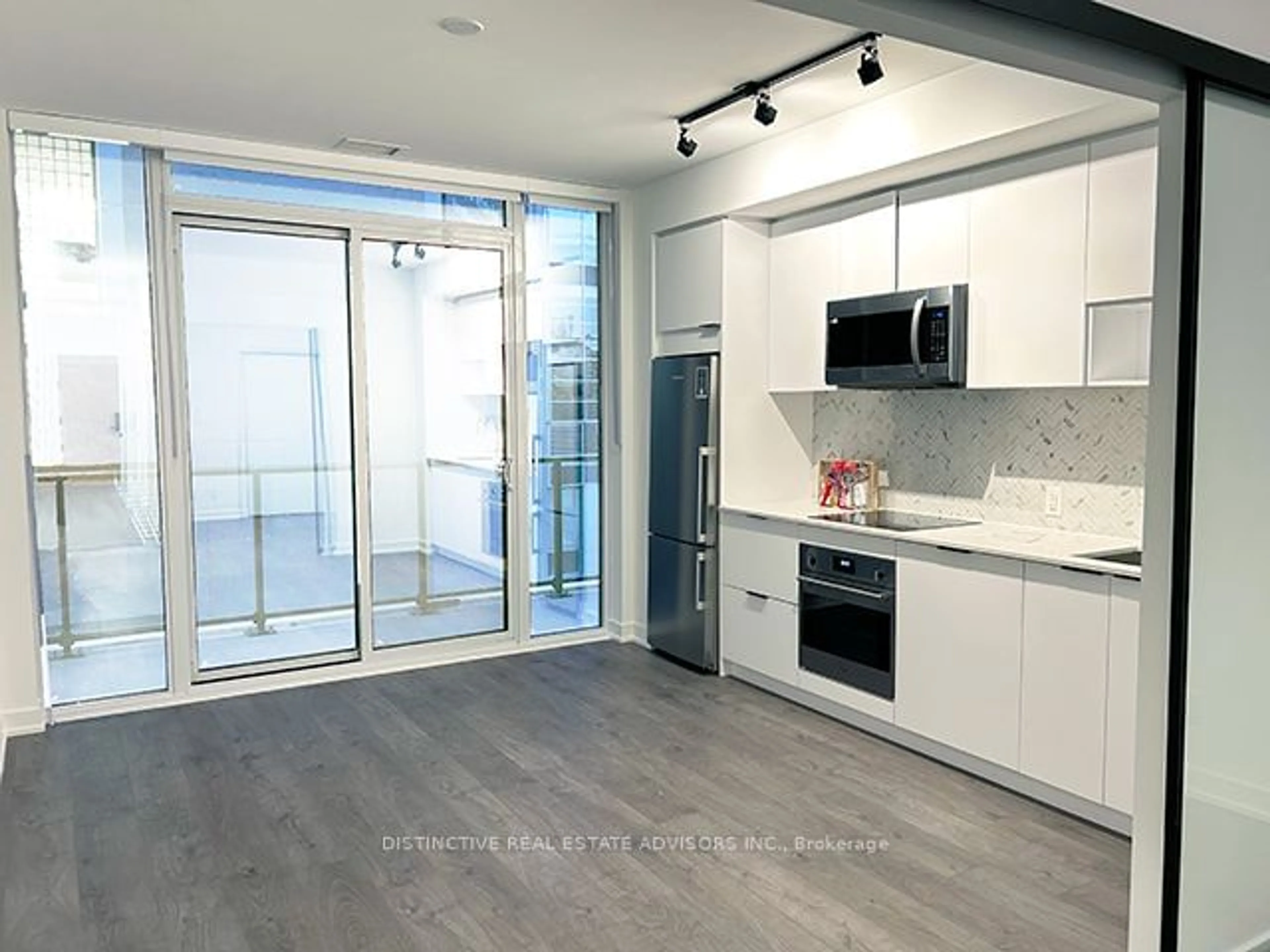 Open concept kitchen, unknown for 5 Defries St #426, Toronto Ontario M5A 3R4