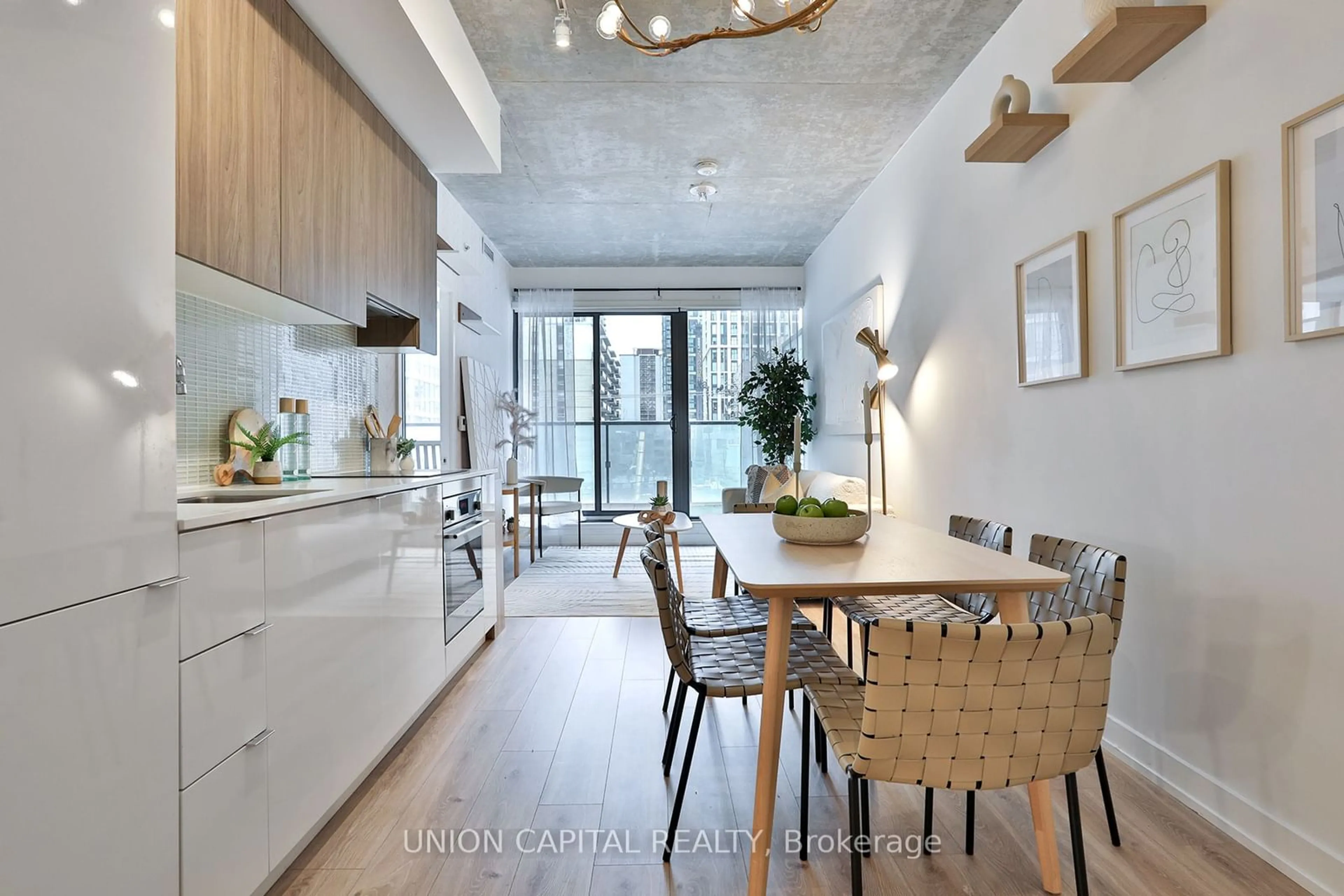 Contemporary kitchen, unknown for 161 Roehampton Ave #203, Toronto Ontario M4P 0C8