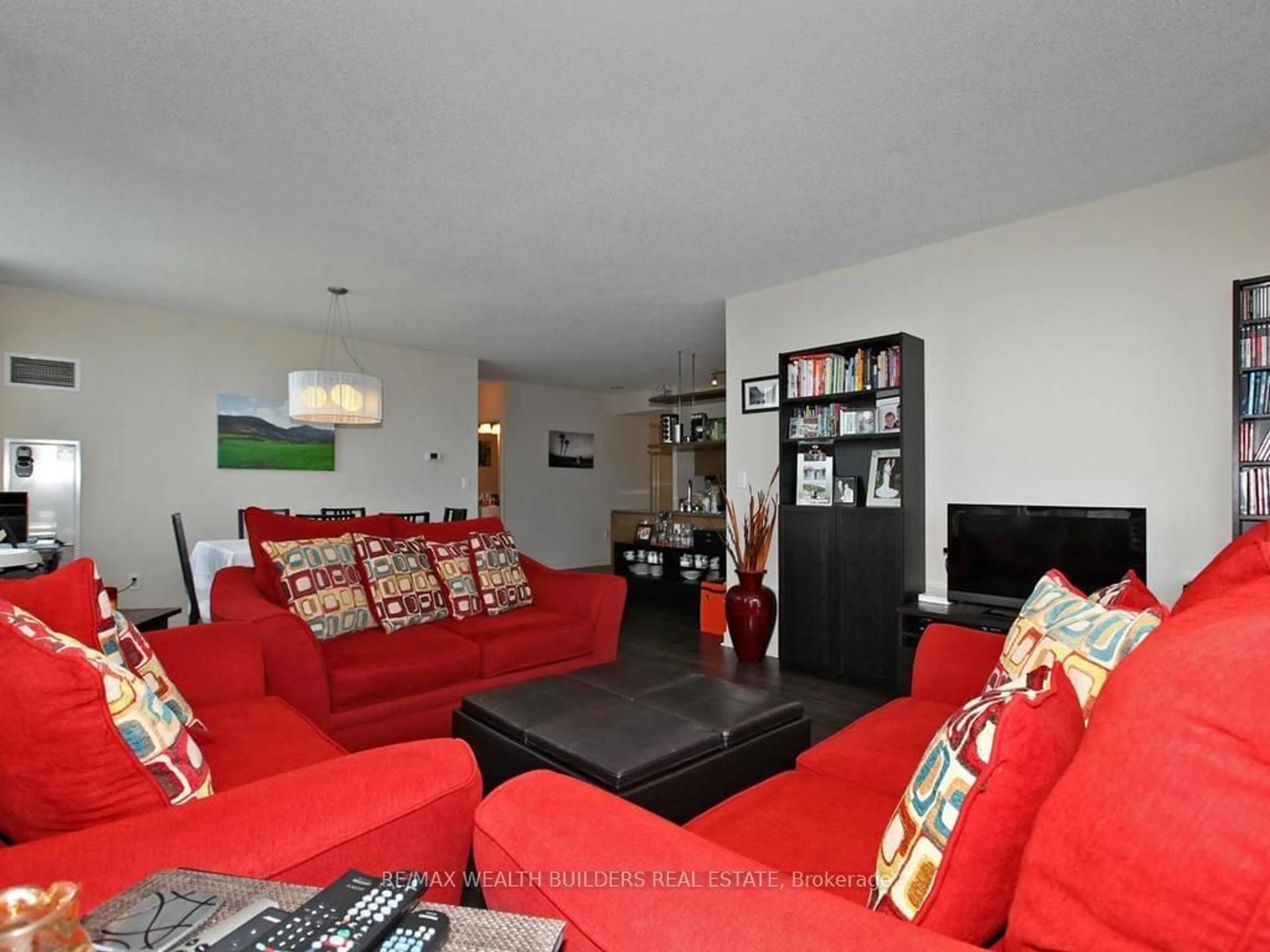 Living room with furniture, unknown for 35 Mariner Terr #712, Toronto Ontario M5V 3V9