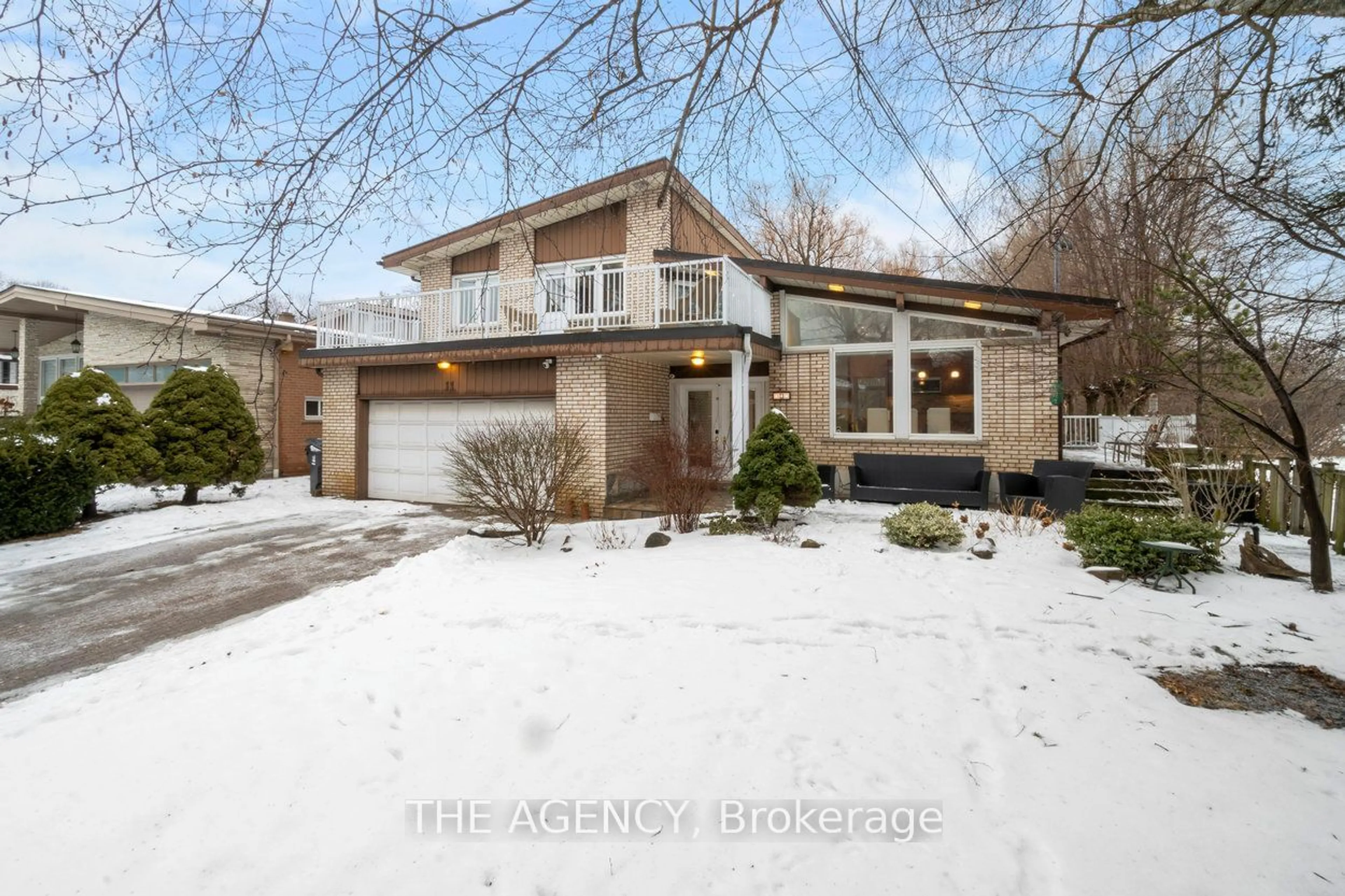 Home with brick exterior material, street for 11 Bayhampton Crt, Toronto Ontario M3H 5L5