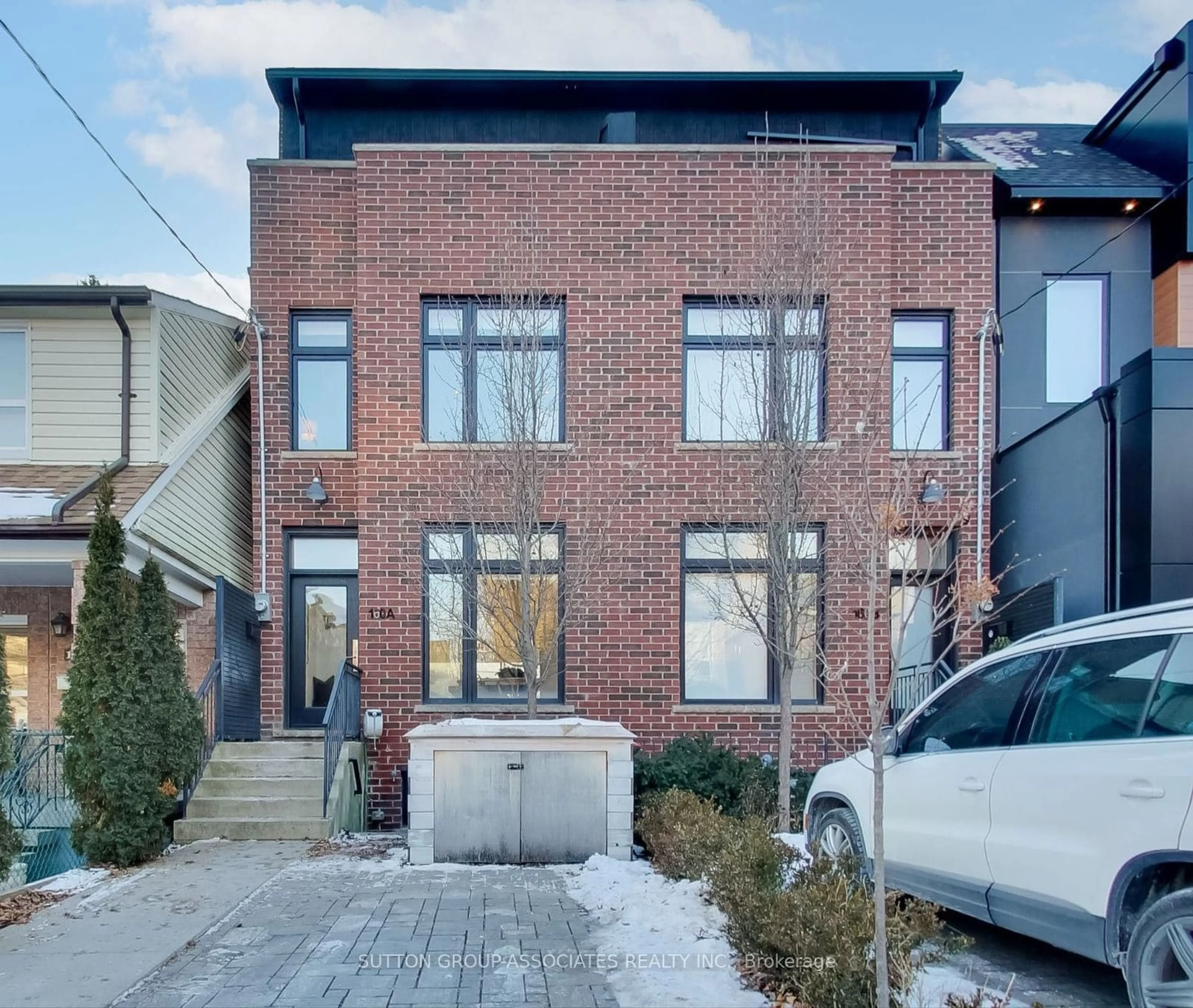 Home with brick exterior material, street for 160A Cedric Ave, Toronto Ontario M6C 3X8