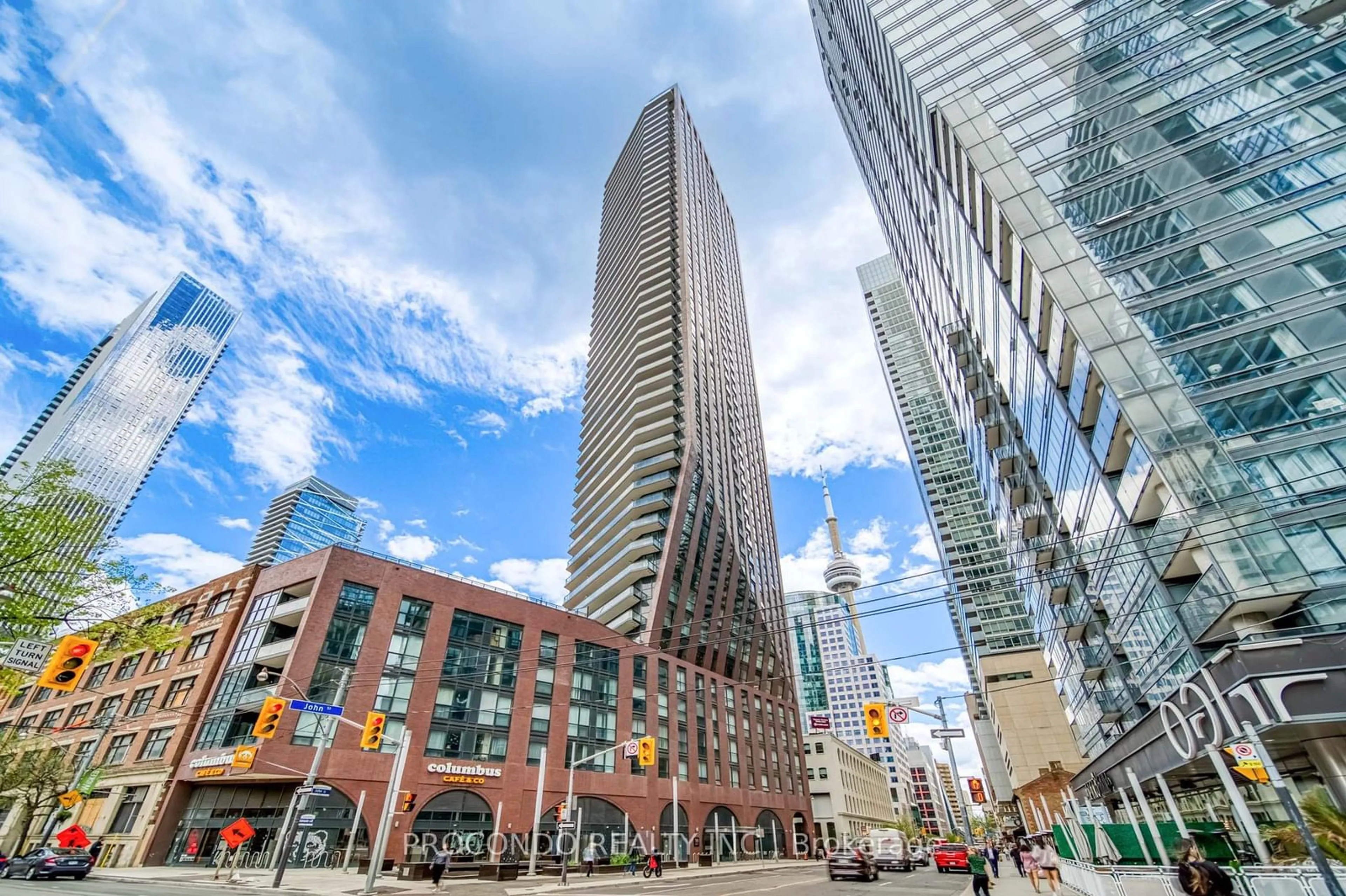 Patio, street for 99 John St #1405, Toronto Ontario M5V 0S6