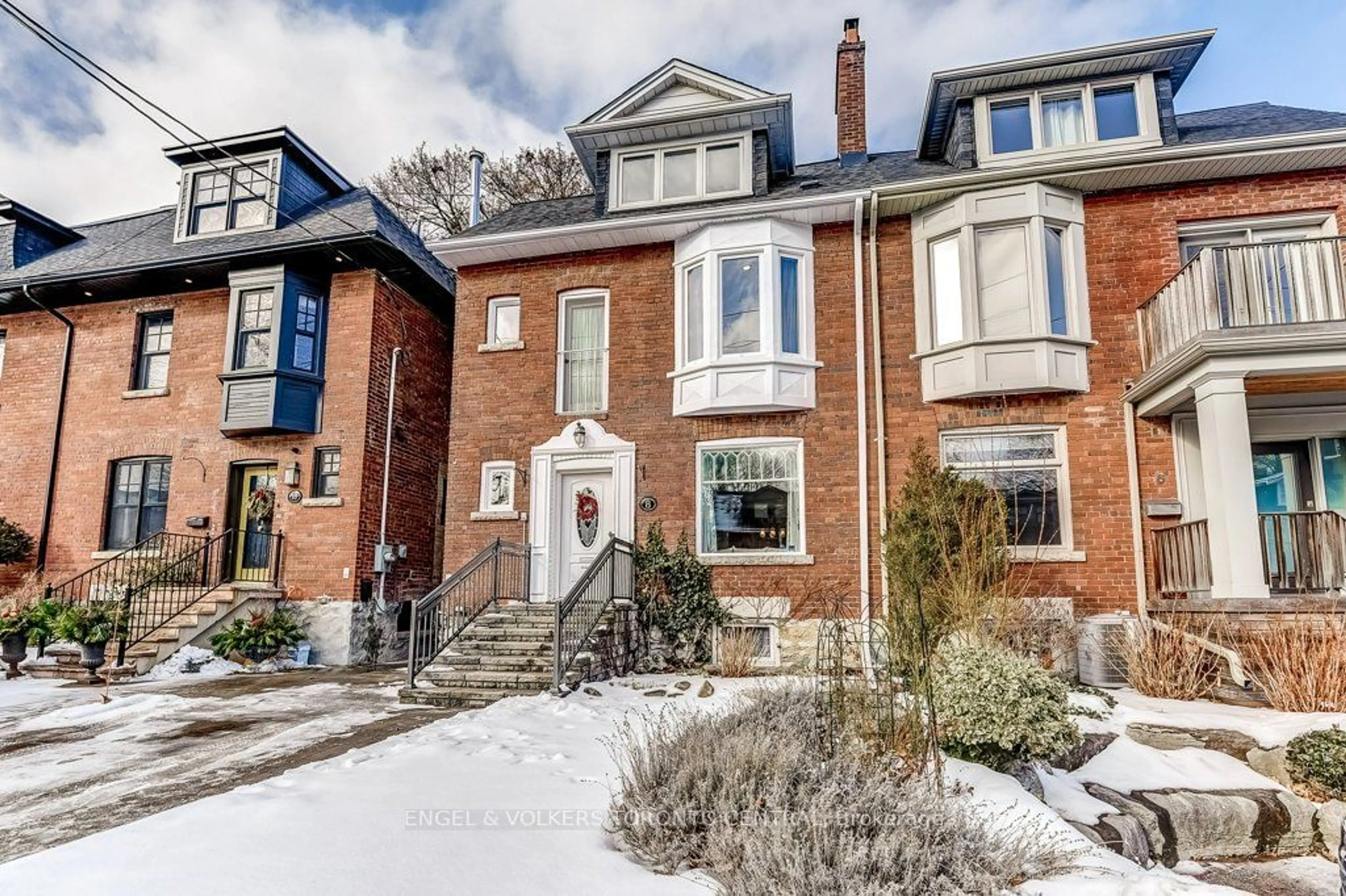 Home with brick exterior material, street for 8 Duggan Ave, Toronto Ontario M4V 1Y2