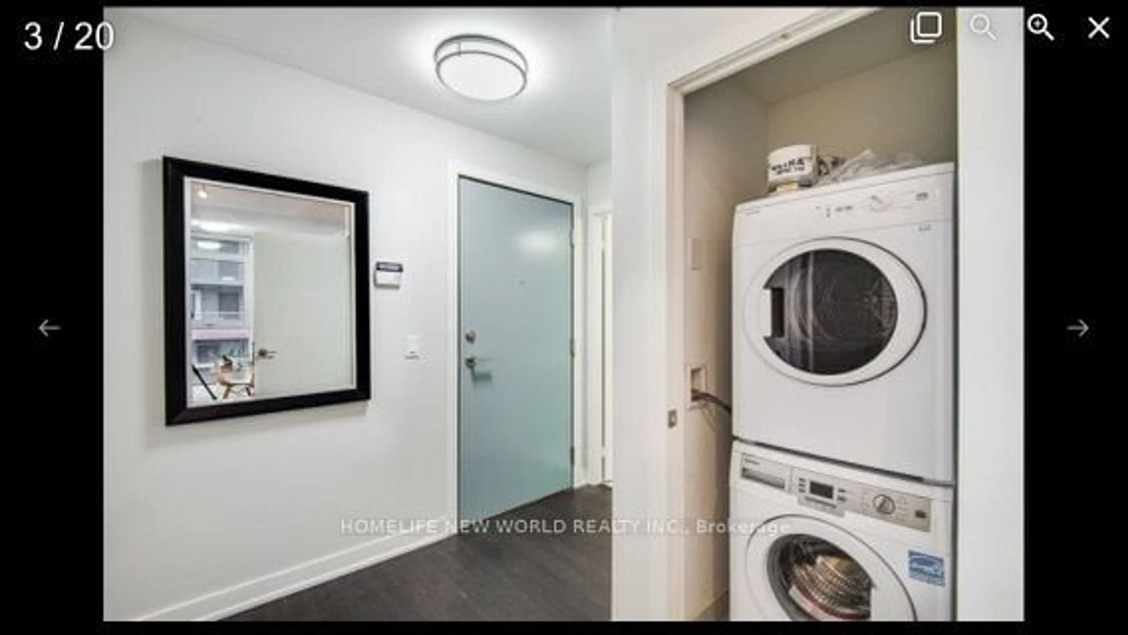 Laundry room for 30 Nelson St #318, Toronto Ontario M5V 0H5