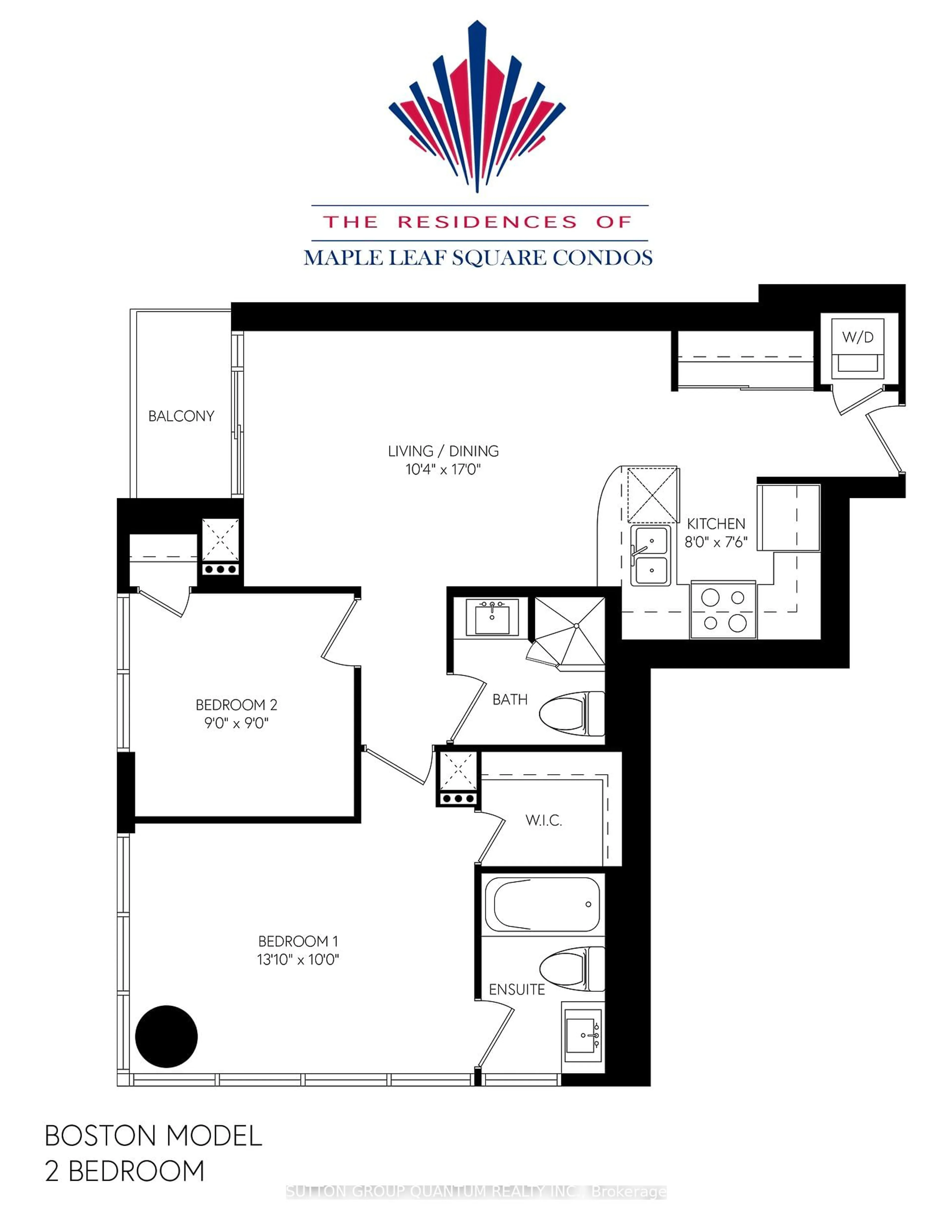 Floor plan for 65 Bremner Blvd #2502, Toronto Ontario M5J 0A7