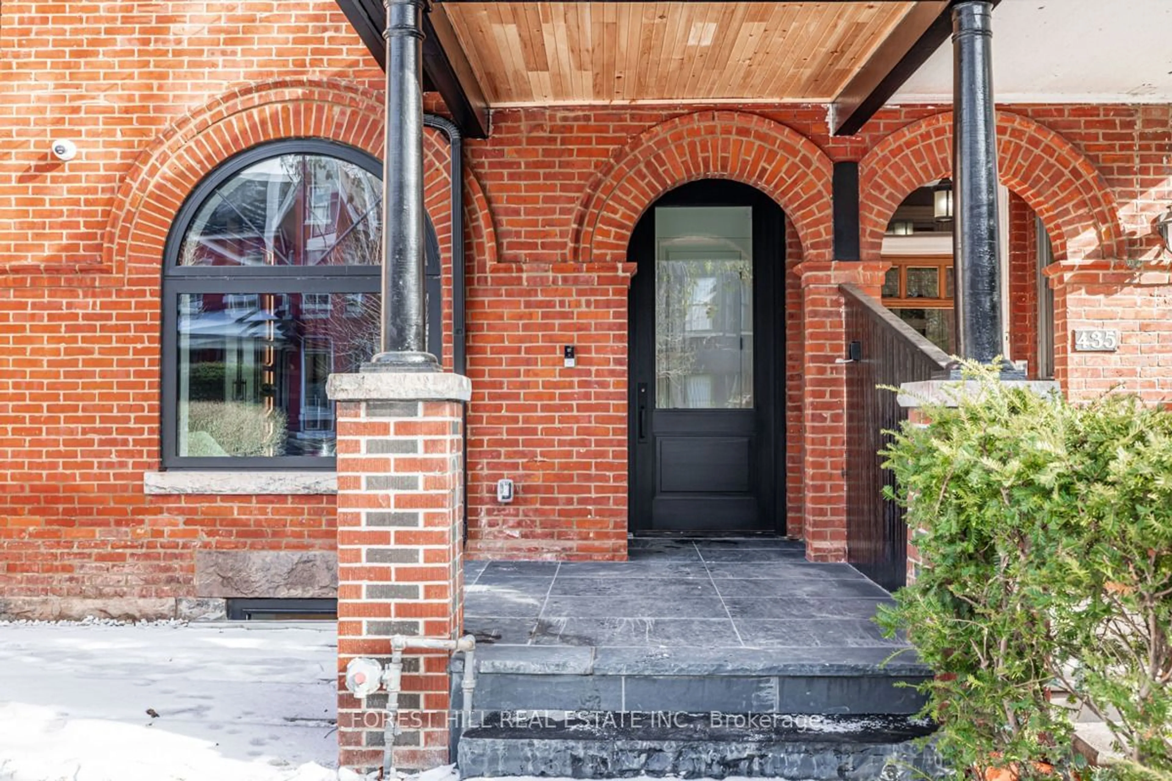 Home with brick exterior material, street for 437 Euclid Ave, Toronto Ontario M6G 2T1