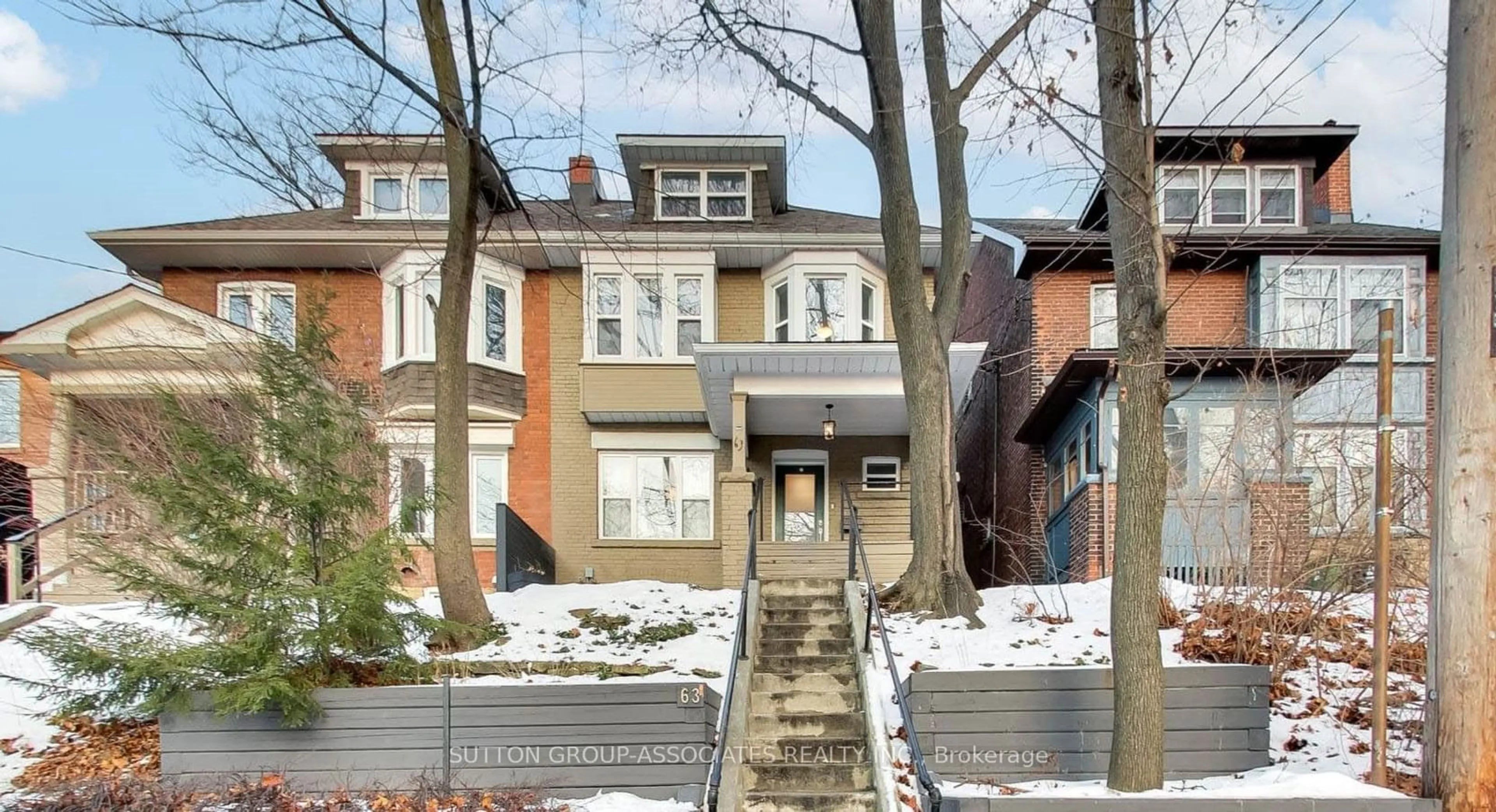 Home with brick exterior material, street for 63 Alberta Ave, Toronto Ontario M6H 2R7