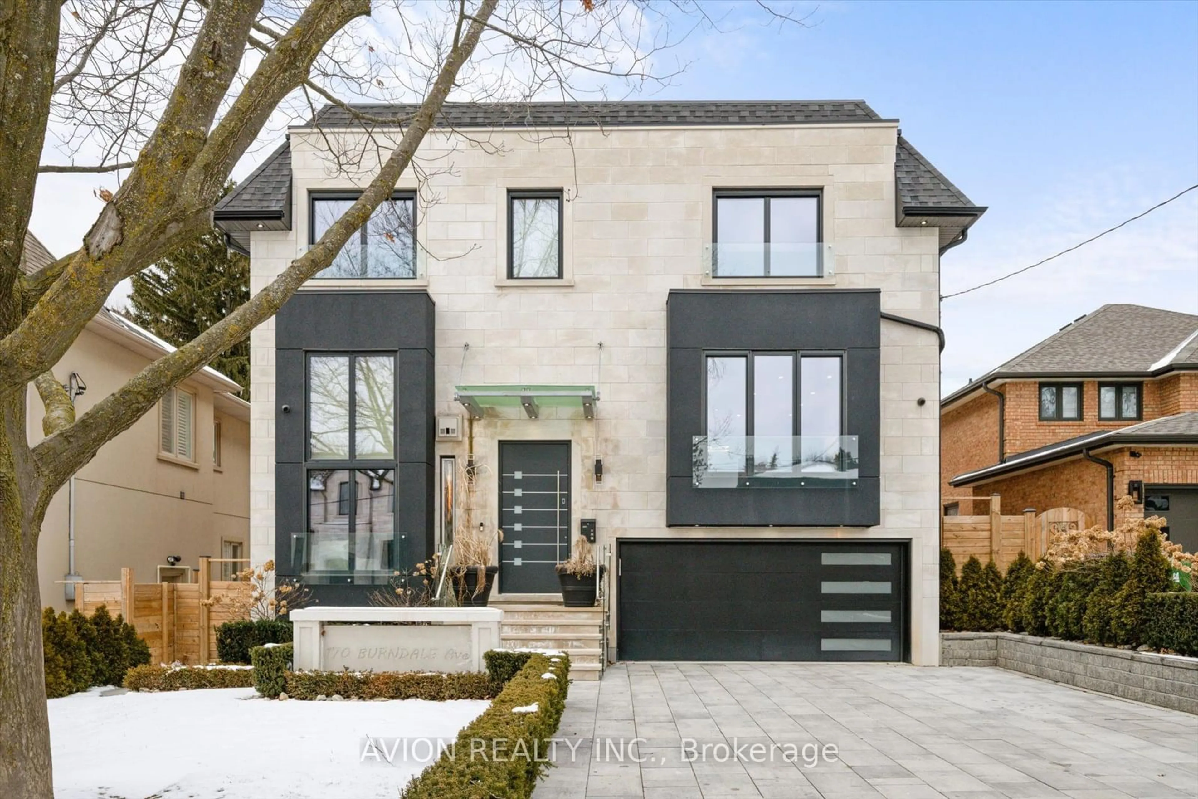 Home with brick exterior material, street for 170 Burndale Ave, Toronto Ontario M2N 1T2