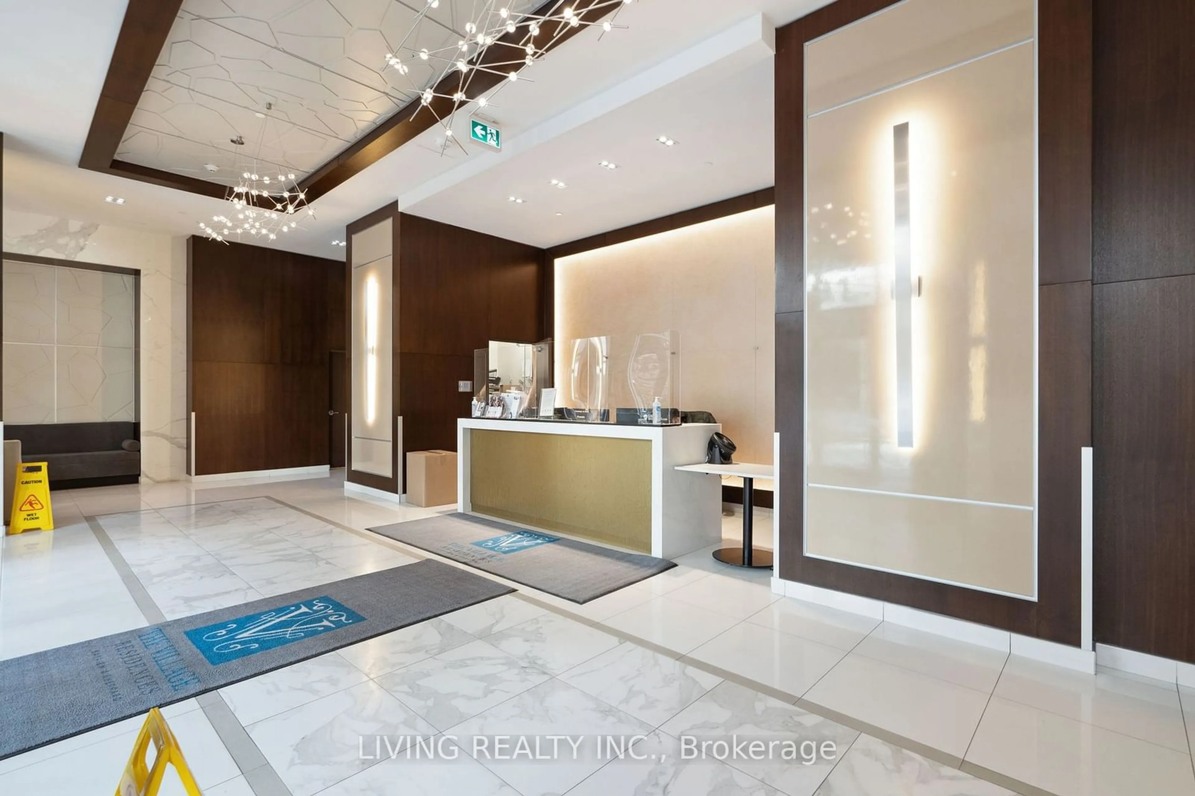 Indoor foyer for 591 Sheppard Ave #907, Toronto Ontario M2K 0G2