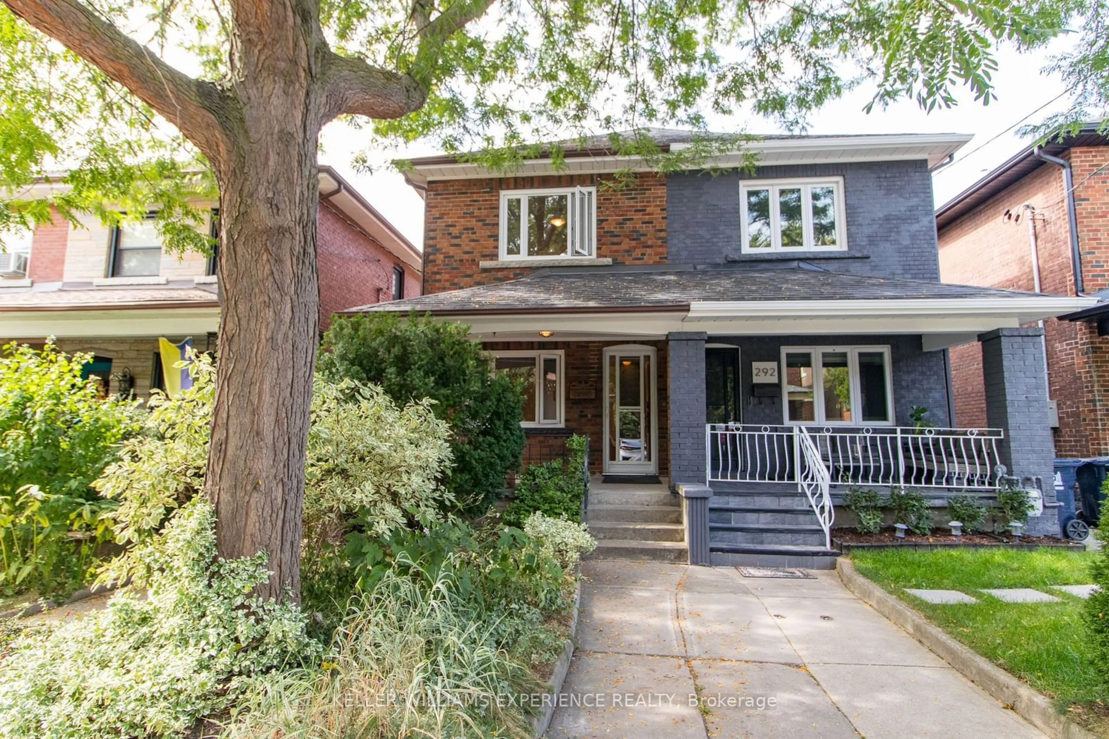 Home with brick exterior material, street for 290 Arlington Ave, Toronto Ontario M6C 2Z7