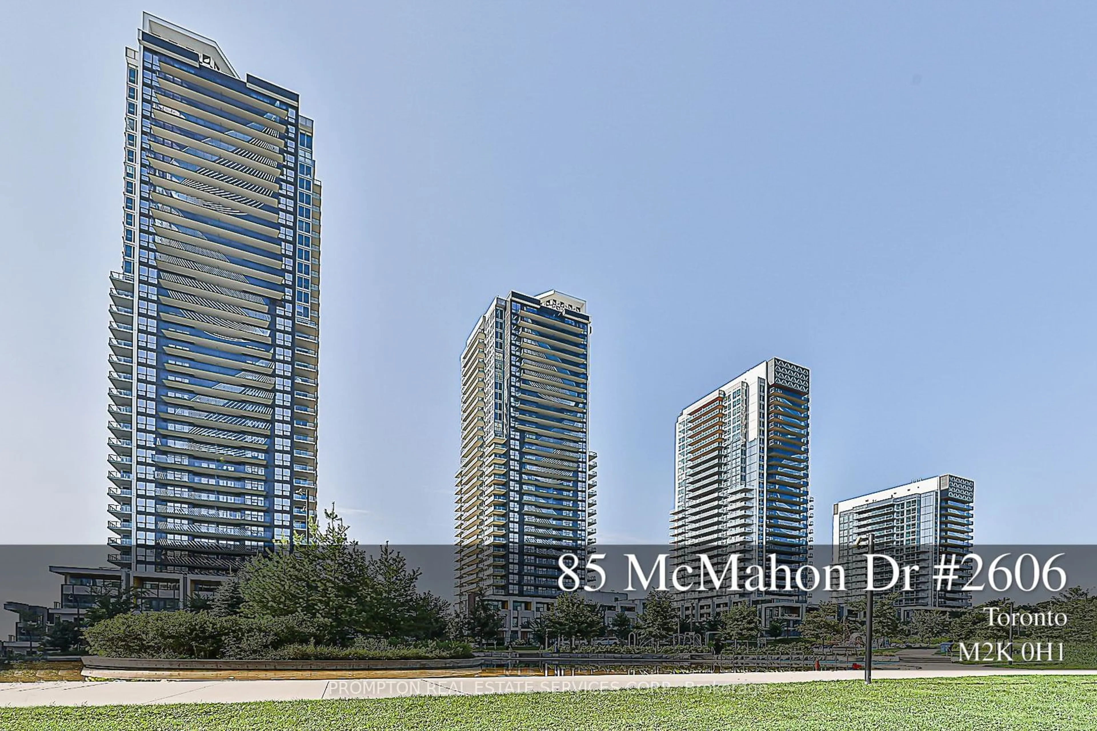 Unknown for 85 Mcmahon Dr ##2606, Toronto Ontario M2K 0H2