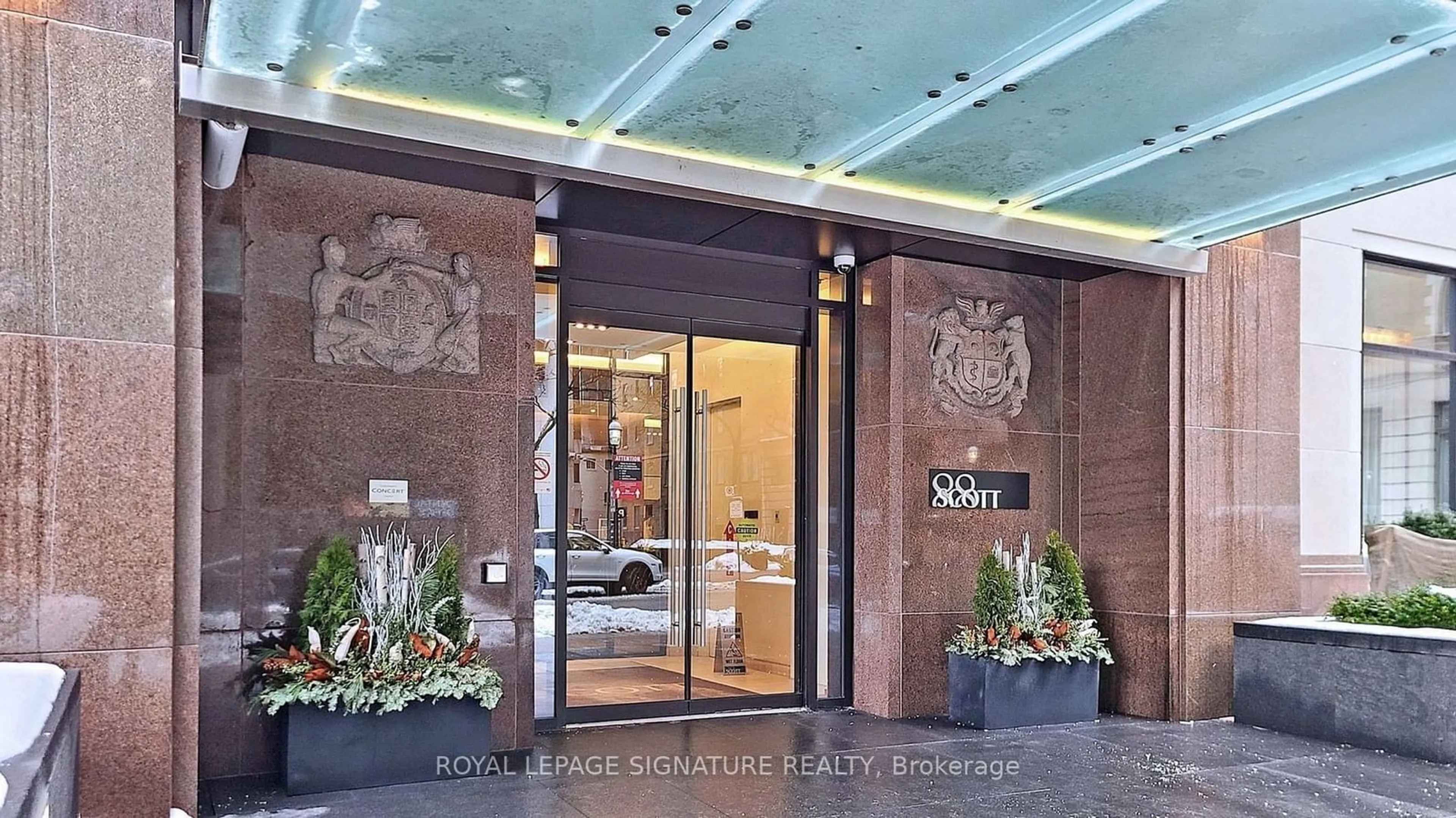 Lobby for 88 Scott St #2909, Toronto Ontario M5E 0A9