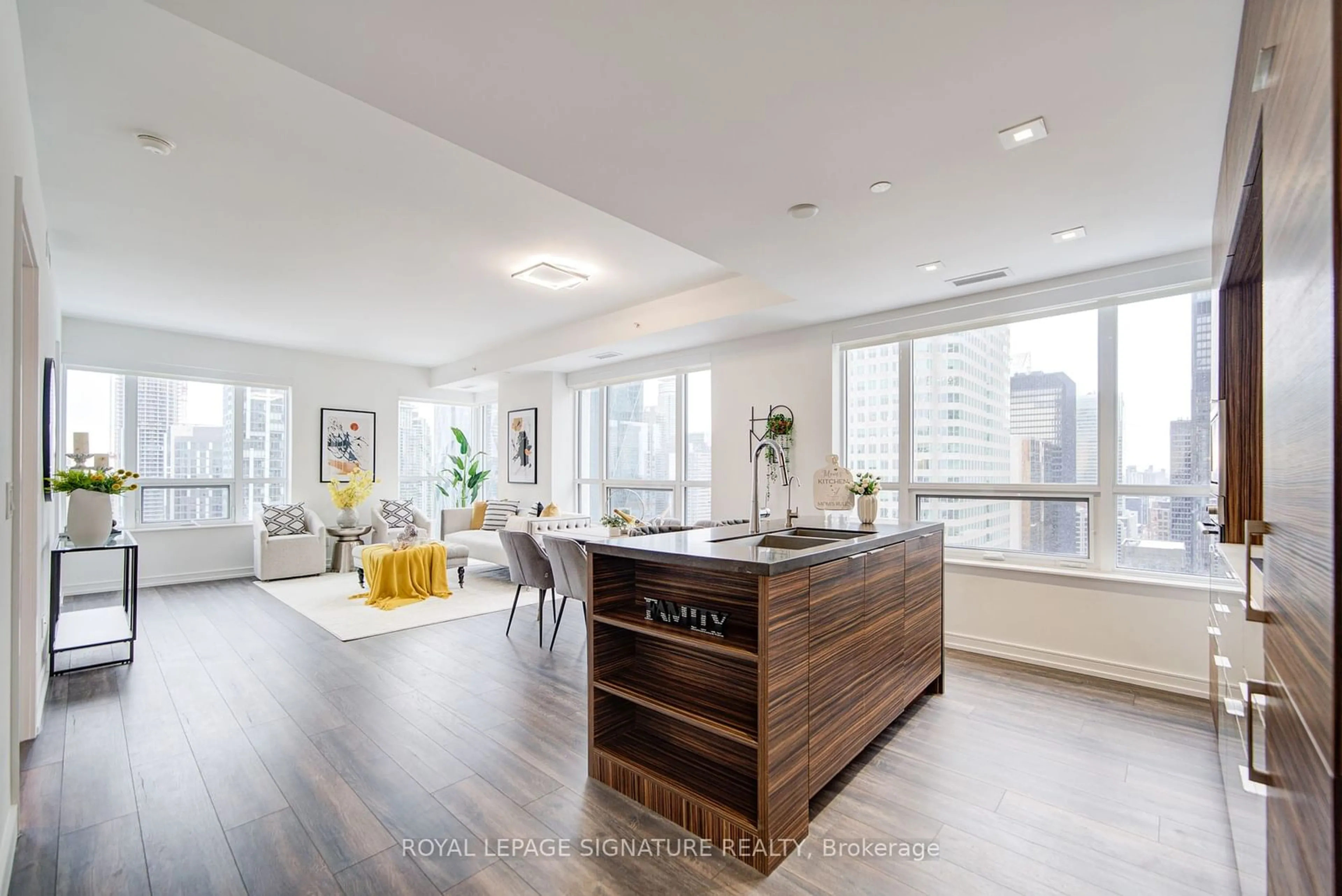 Open concept kitchen, unknown for 88 Scott St #2909, Toronto Ontario M5E 0A9