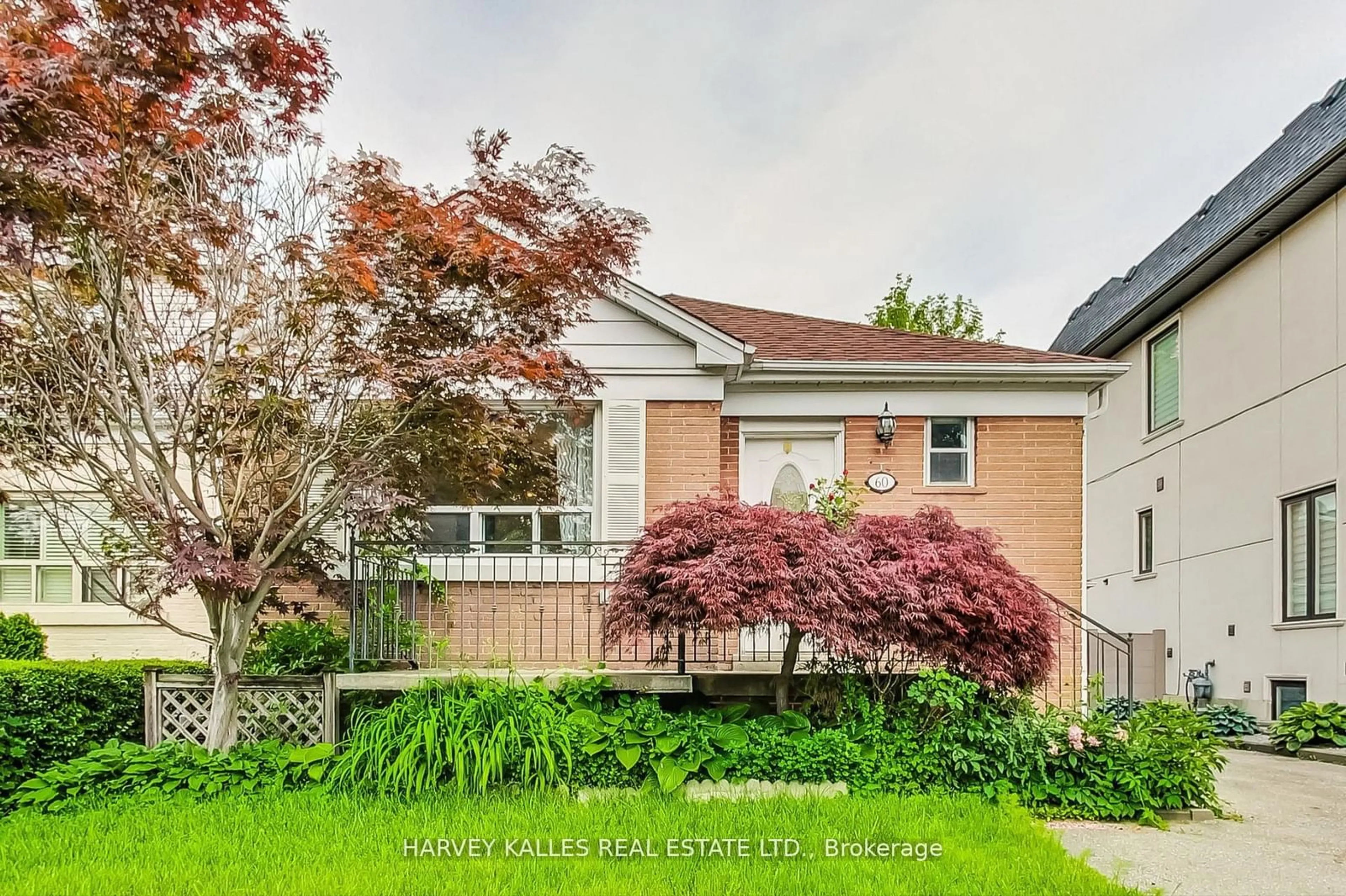 Home with brick exterior material, street for 60 Newton Dr, Toronto Ontario M2M 2M9