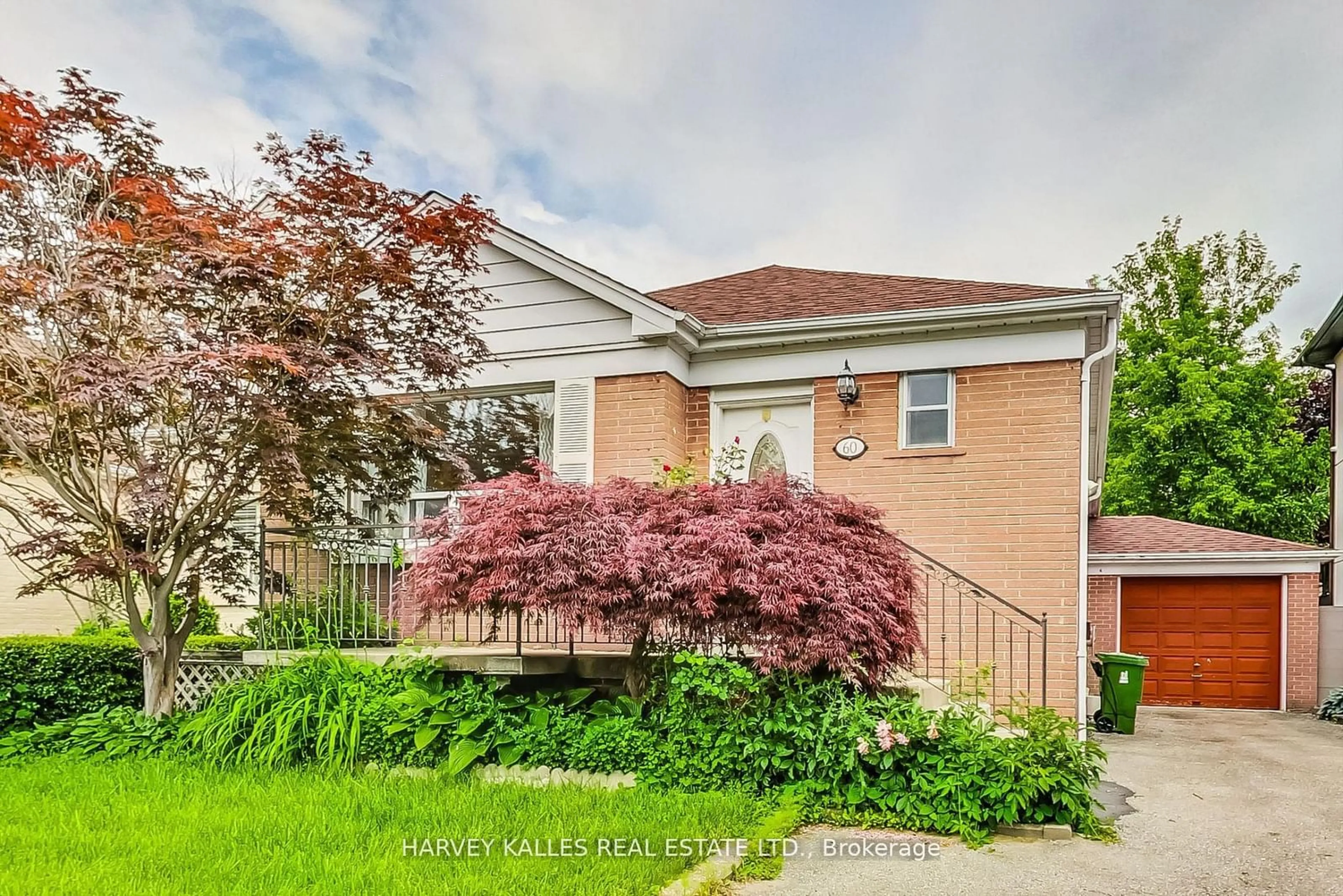 Home with brick exterior material, street for 60 Newton Dr, Toronto Ontario M2M 2M9