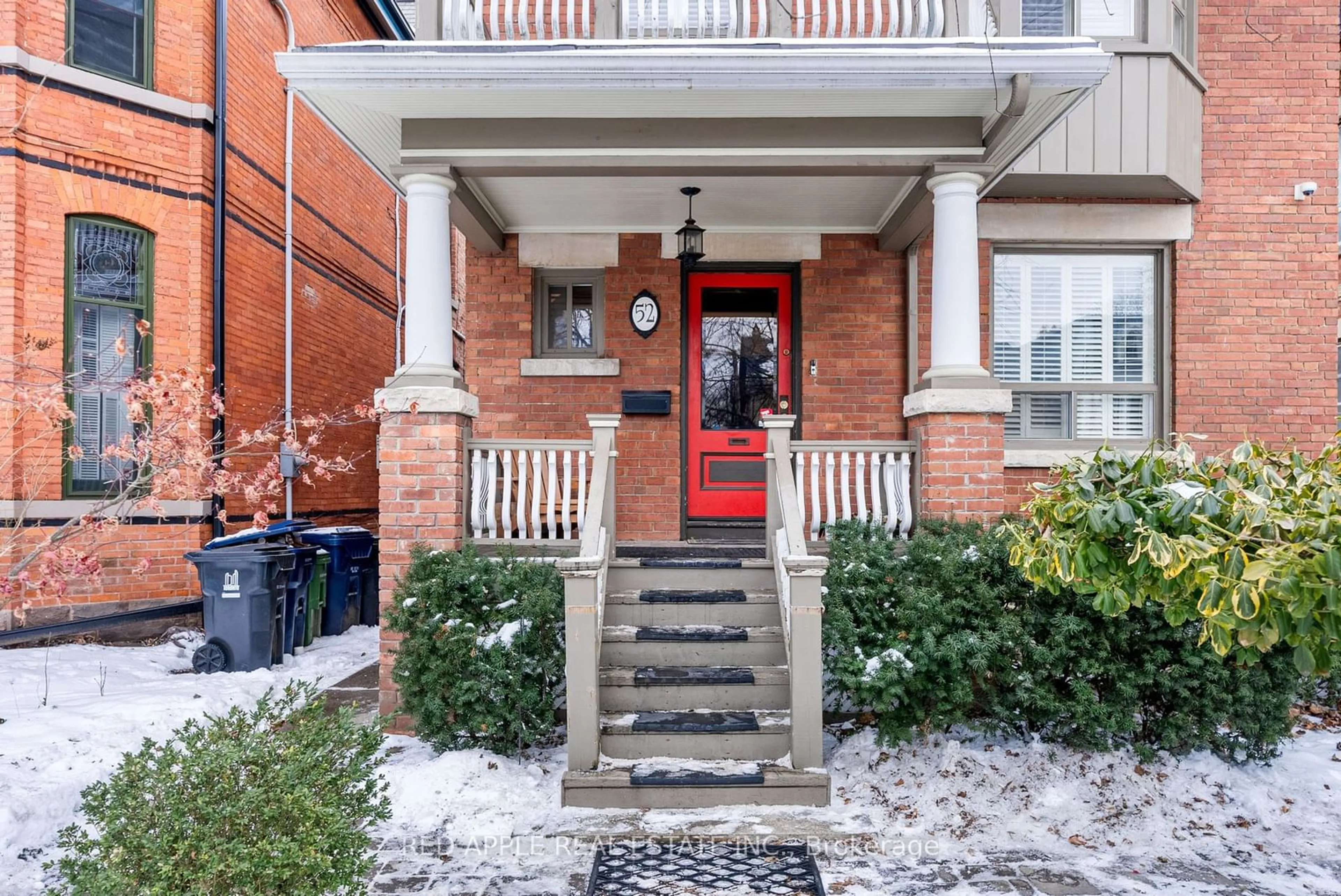 Home with brick exterior material, street for 52 Rose Ave, Toronto Ontario M4X 1N9