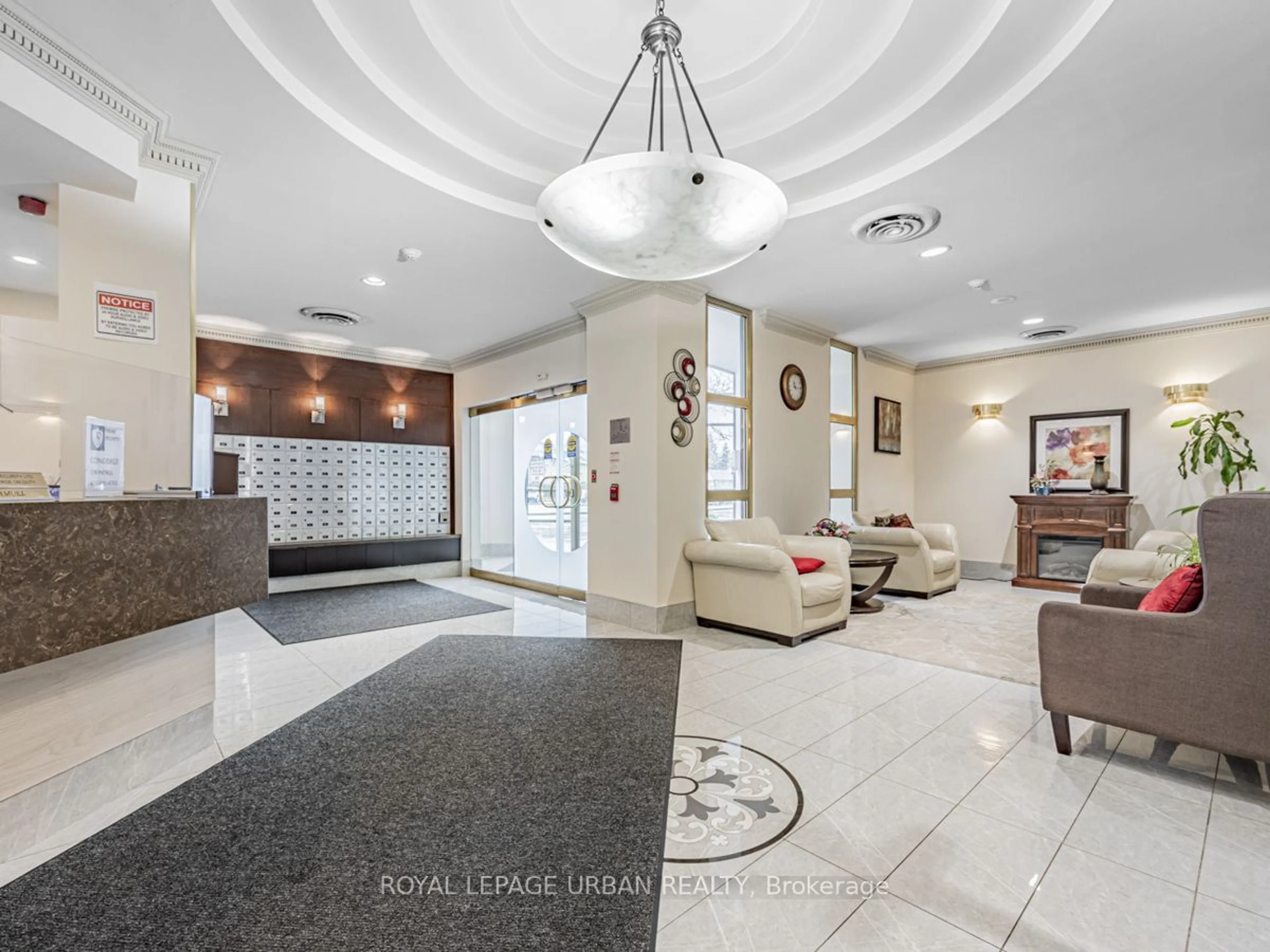 Lobby for 1700 Eglinton Ave #720, Toronto Ontario M4A 2X4