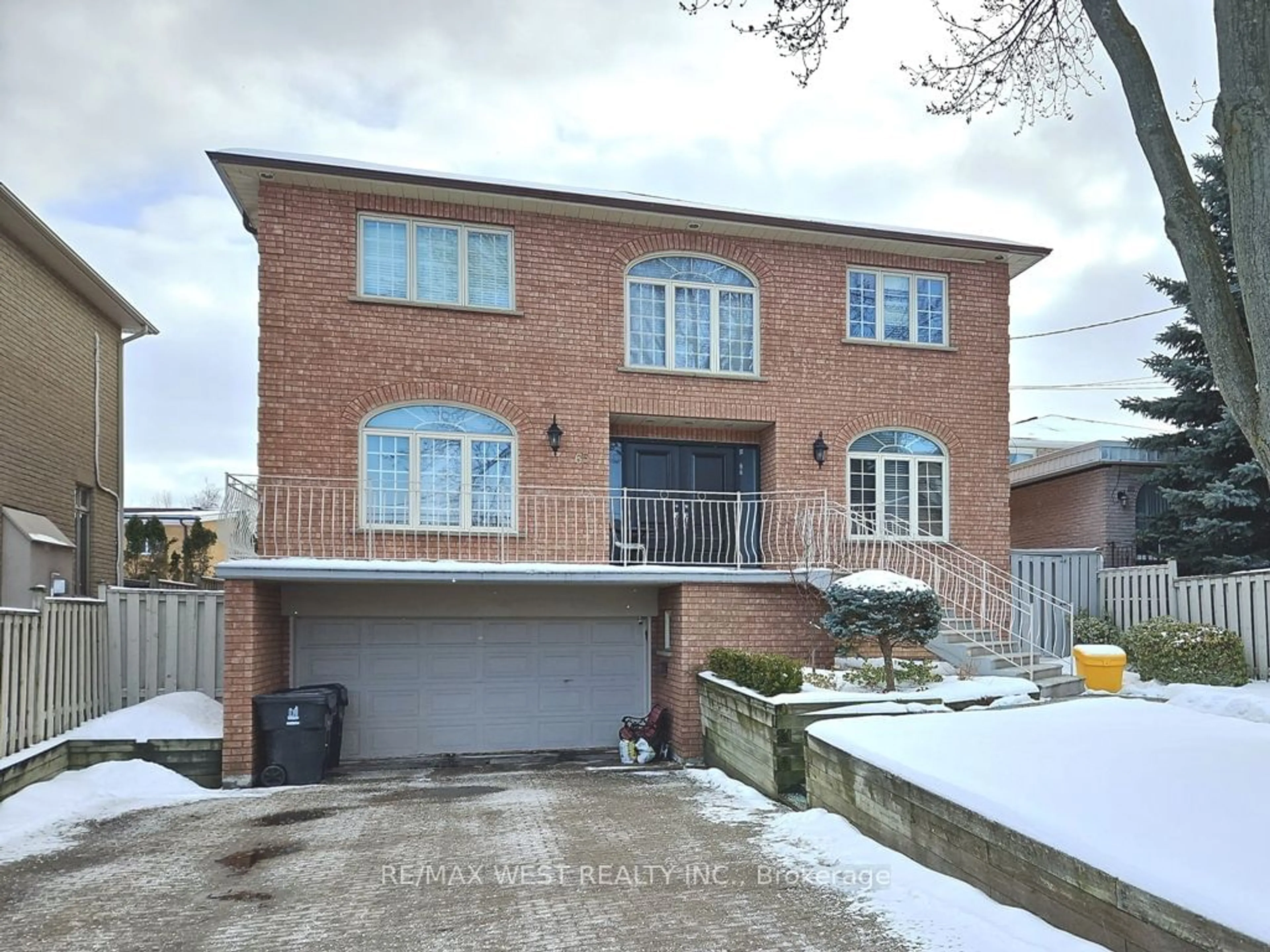 Home with brick exterior material, street for 63 Codsell Ave, Toronto Ontario M3H 3V8