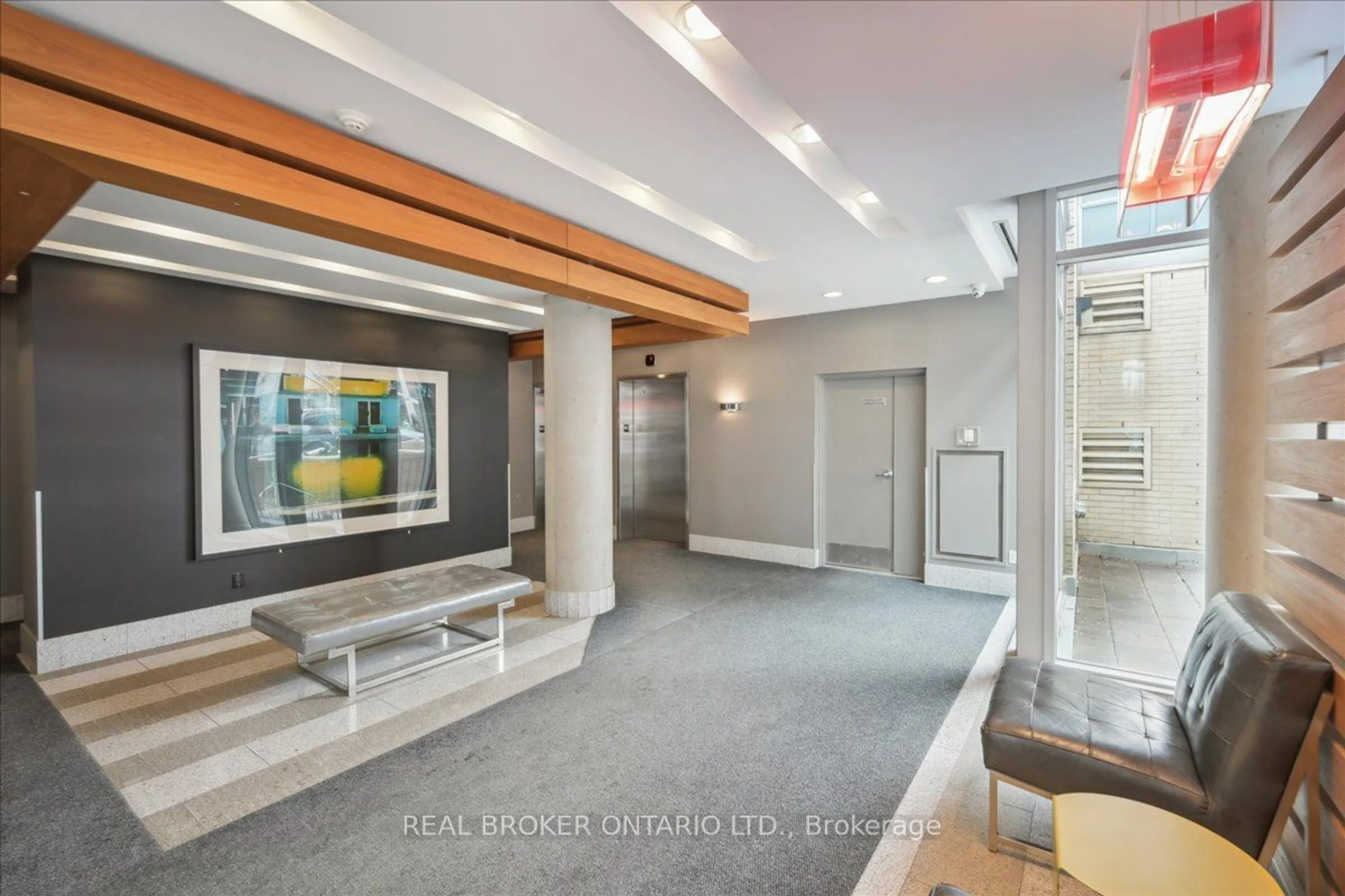 Indoor foyer for 66 Portland St #211, Toronto Ontario M5V 2M6