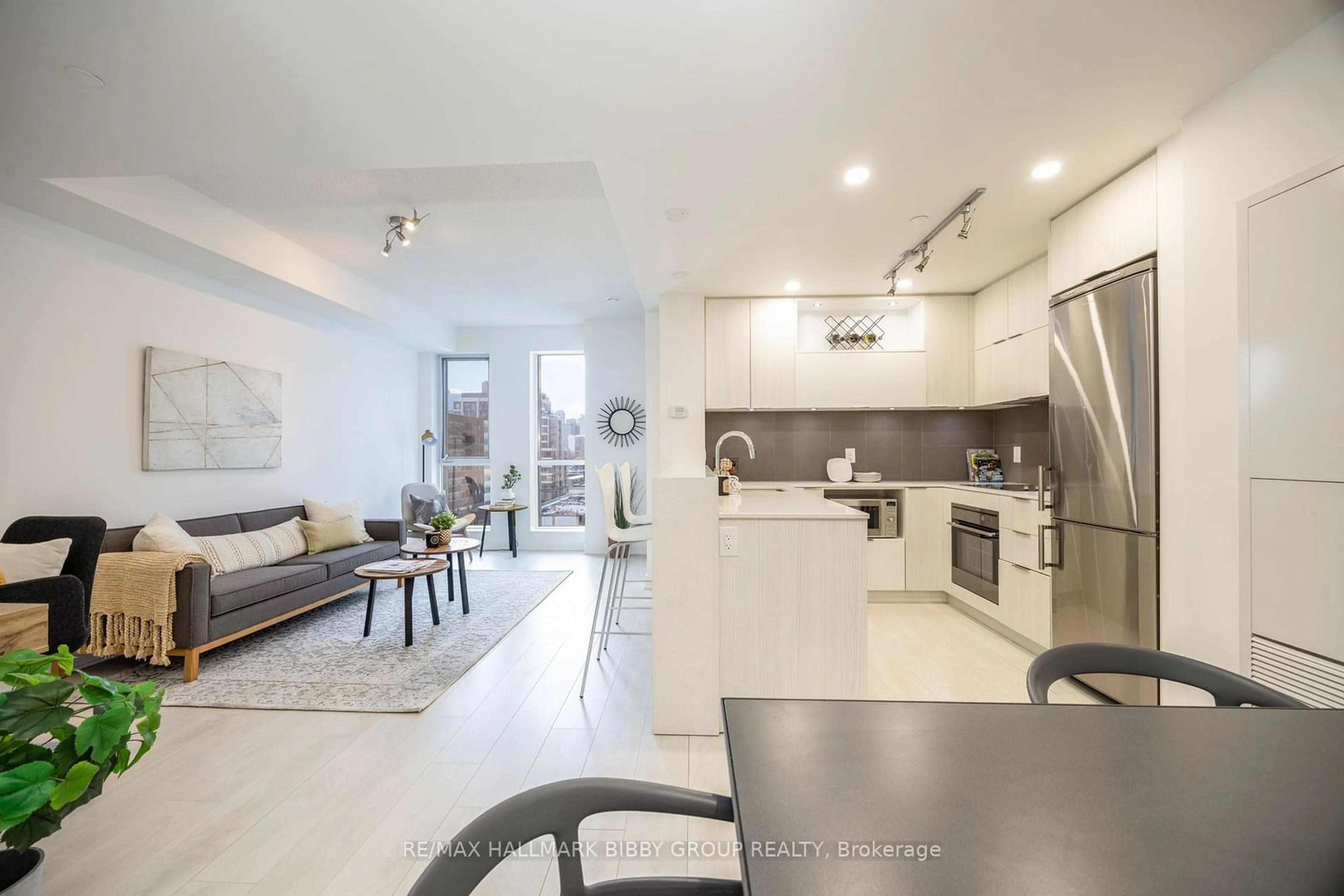 Open concept kitchen, unknown for 170 Sumach St #807, Toronto Ontario M5A 0C3