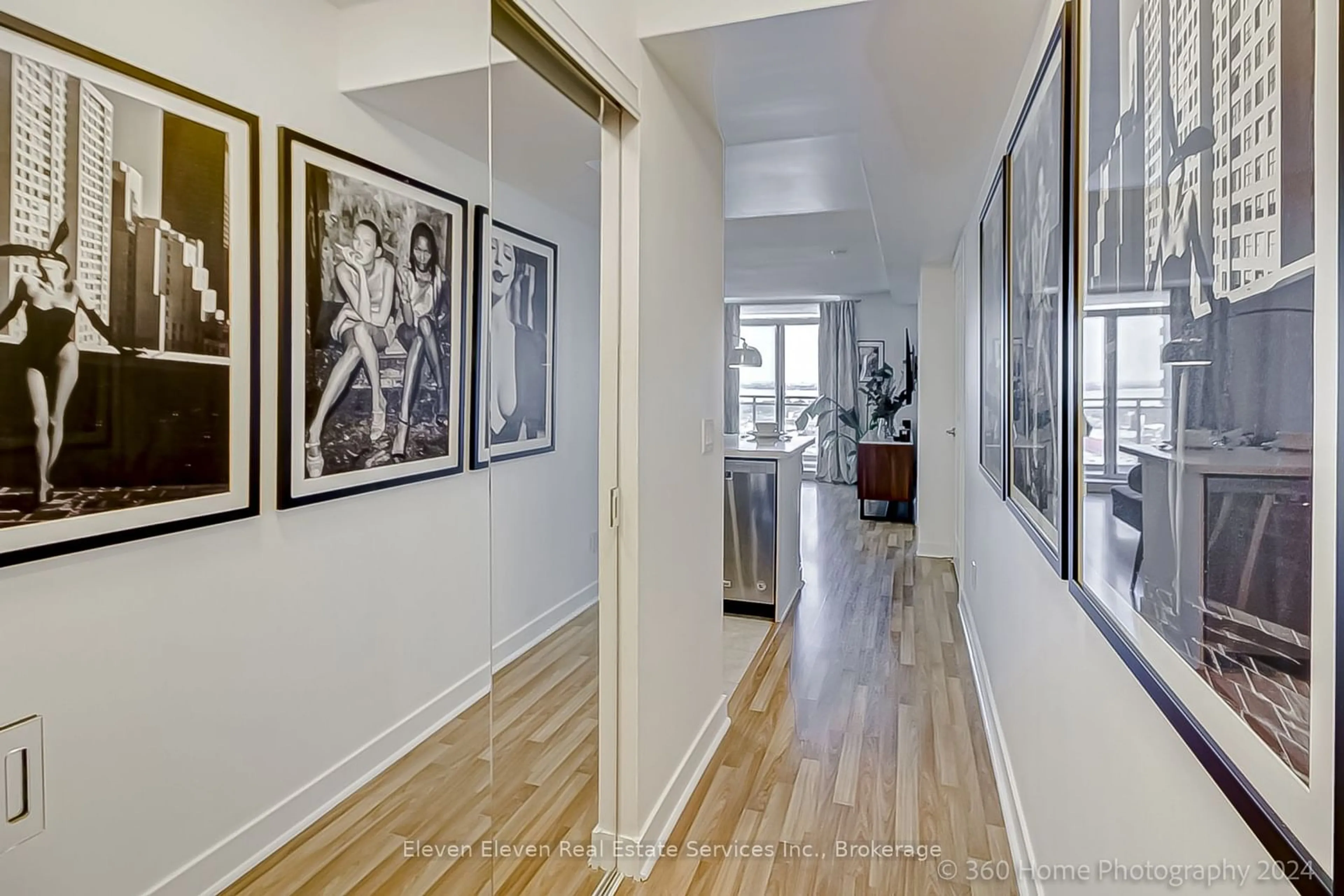 Indoor entryway for 50 Lynn Williams Way #PH2306, Toronto Ontario M6K 3R9