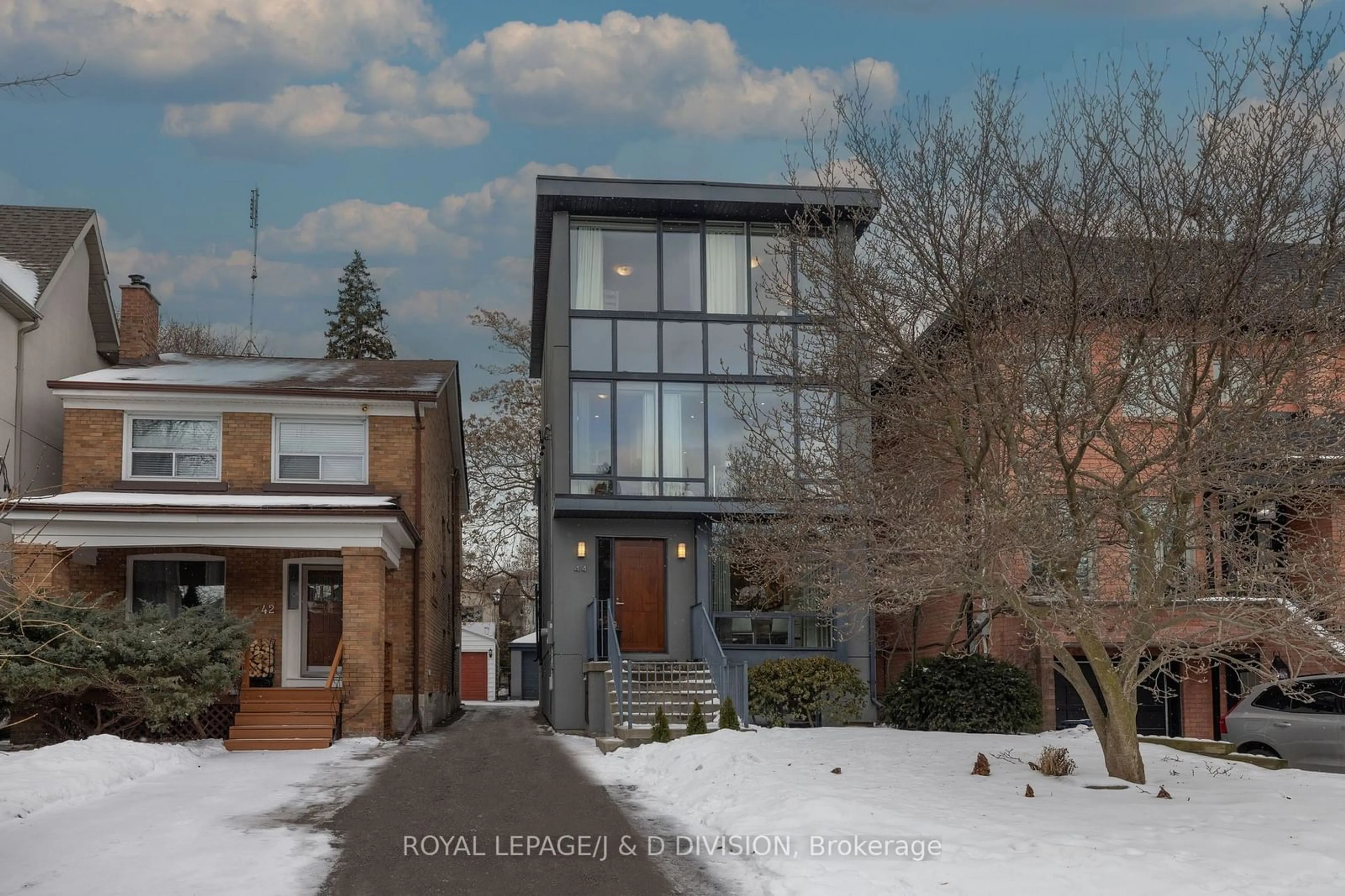 Home with brick exterior material, street for 44 Standish Ave, Toronto Ontario M4W 3B1