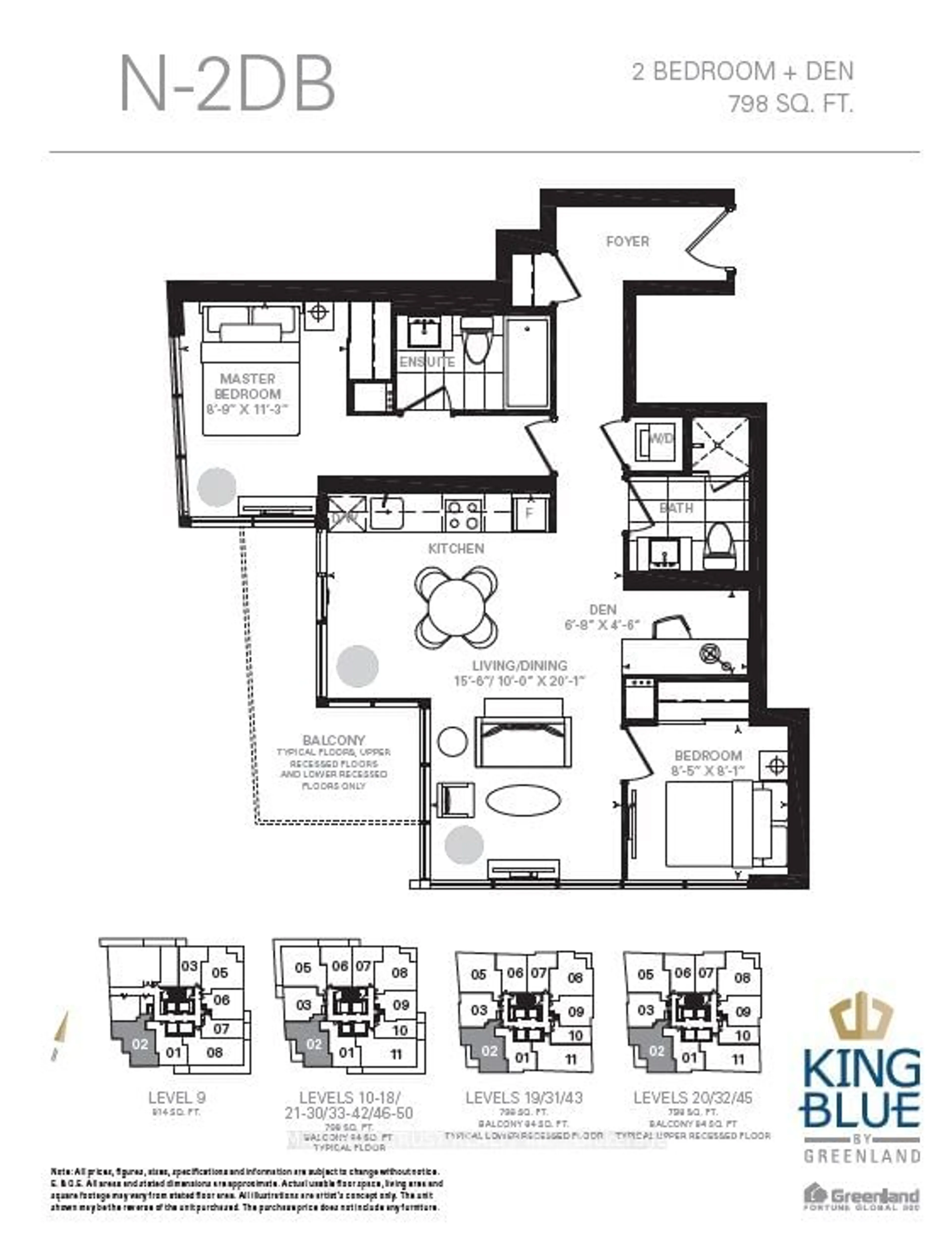 Floor plan for 125 Blue Jays Way #1502, Toronto Ontario M5V 0C4