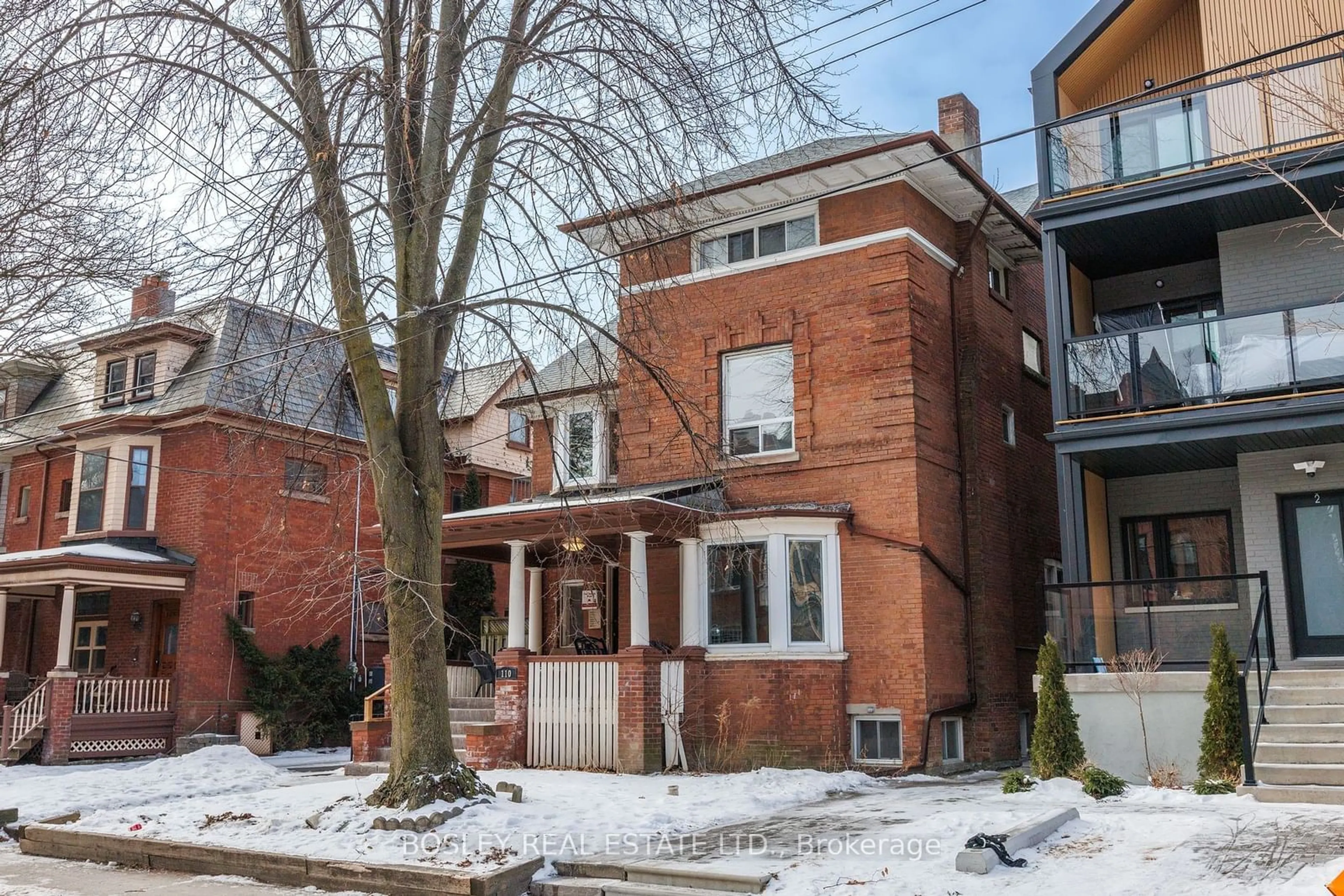 Home with brick exterior material, street for 110 Walmer Rd, Toronto Ontario M5R 2X7