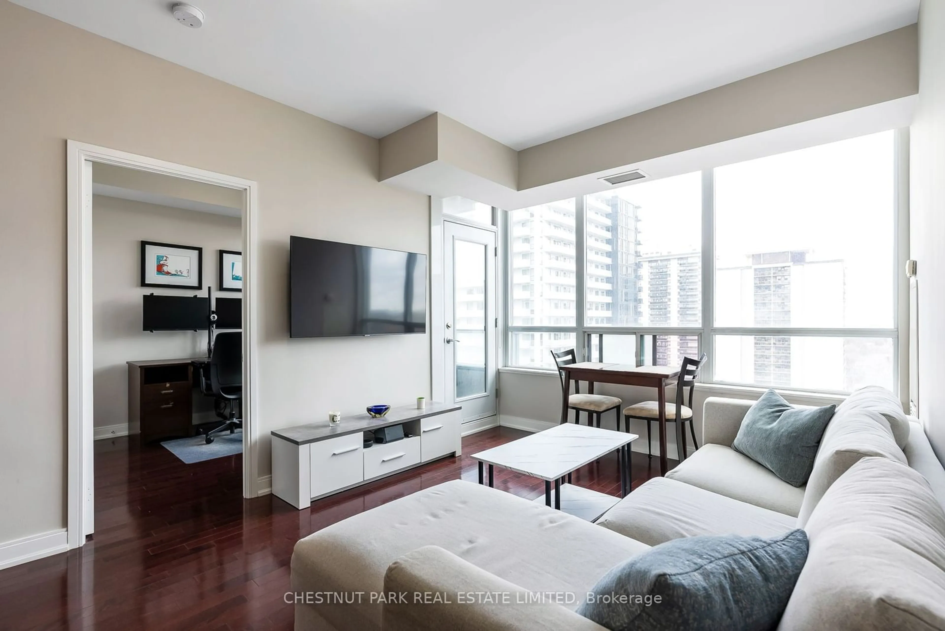 Living room with furniture, unknown for 88 Broadway Ave #1508, Toronto Ontario M4P 0A5