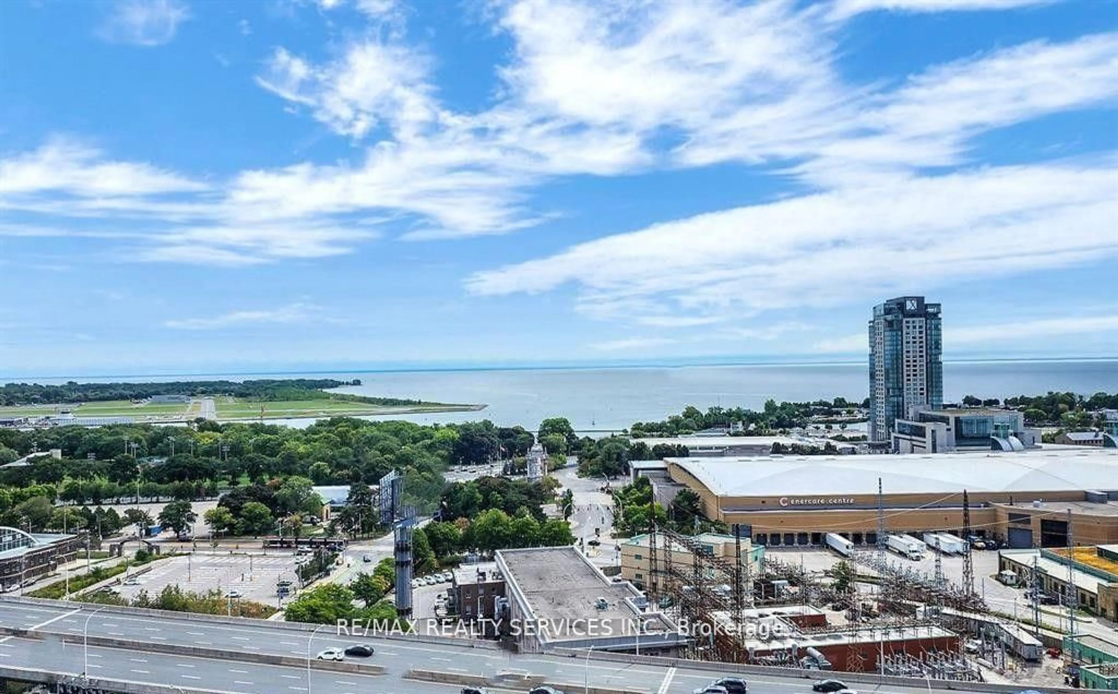 A pic from outside/outdoor area/front of a property/back of a property/a pic from drone, water/lake/river/ocean view for 49 East Liberty St #1503, Toronto Ontario M6K 0B2