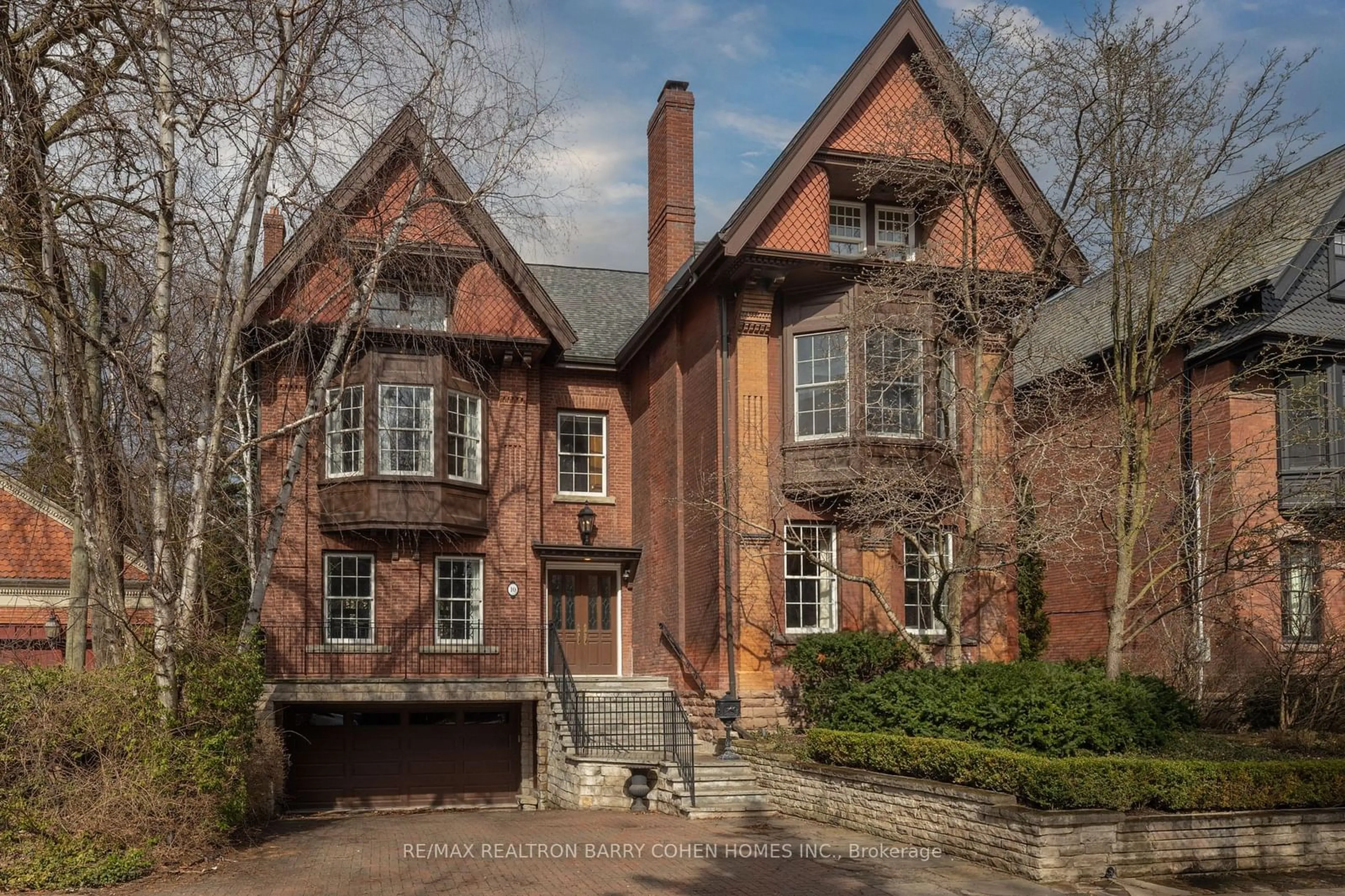 Home with brick exterior material, street for 10 Pine Hill Rd, Toronto Ontario M4W 1P6