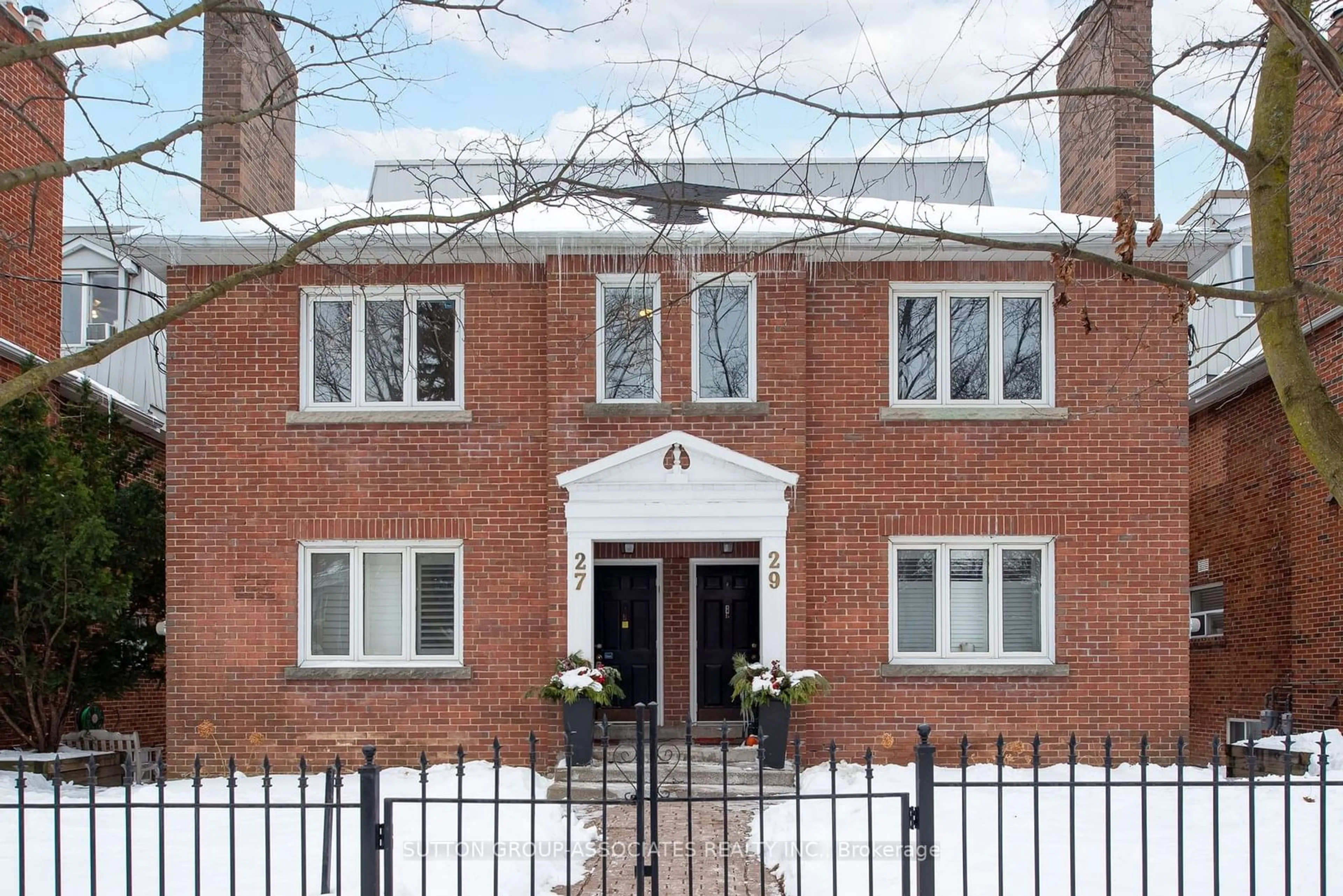 Home with brick exterior material, street for 27B Claxton Blvd, Toronto Ontario M6C 1L7