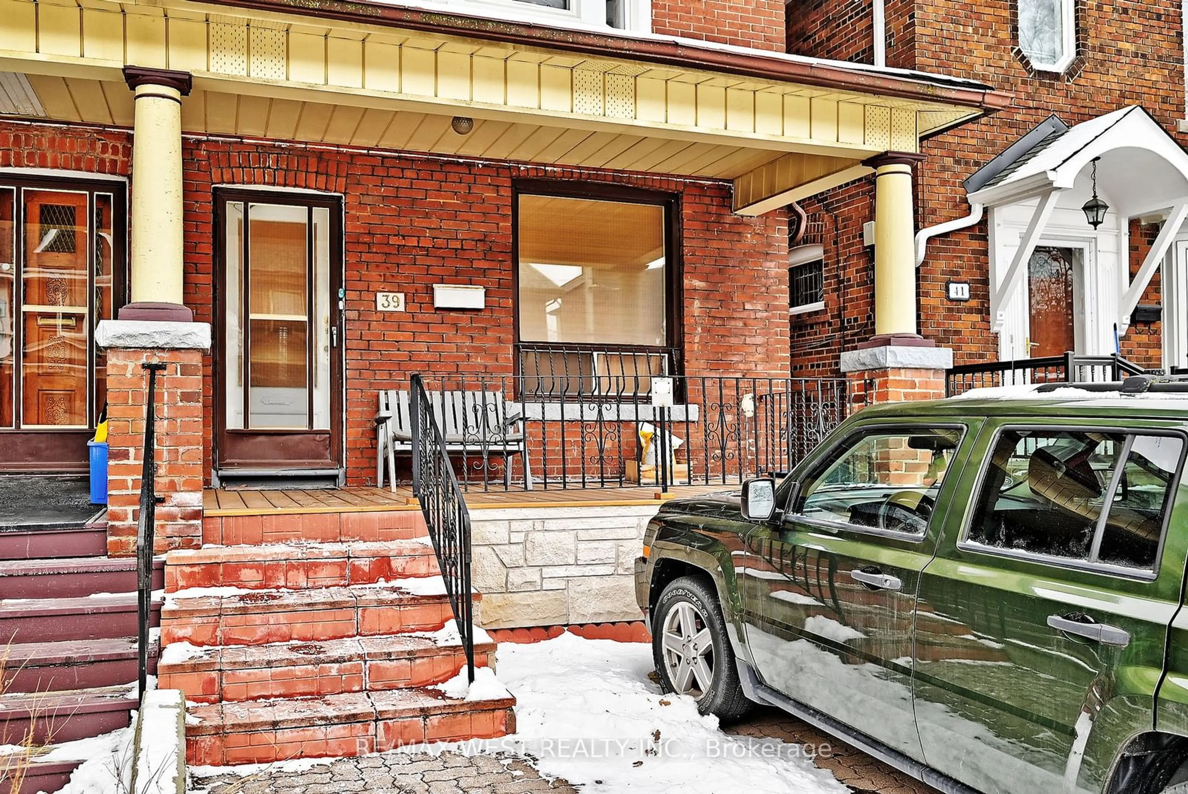 Home with brick exterior material, street for 39 Lindsey Ave, Toronto Ontario M6H 1E2