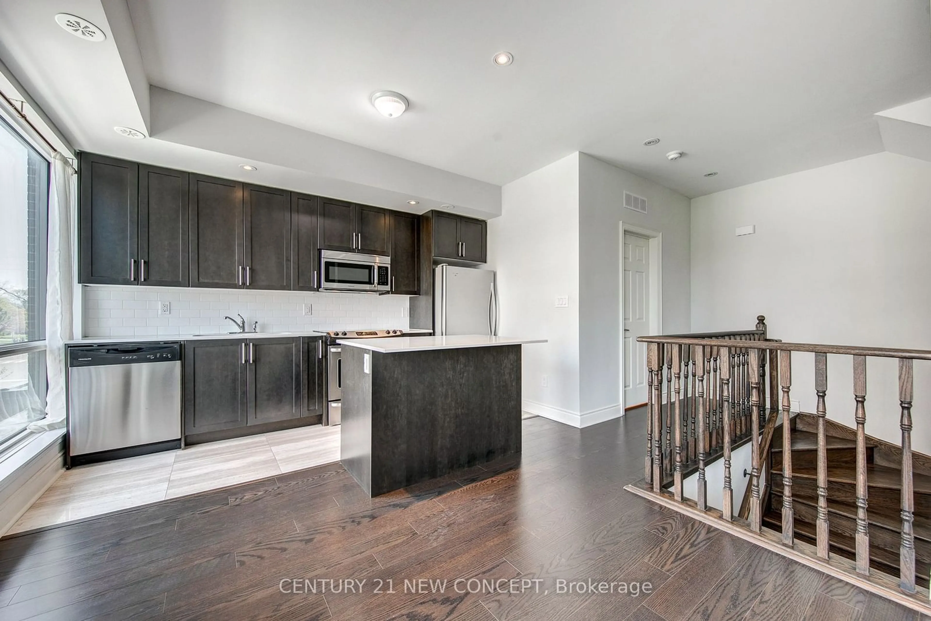 Open concept kitchen, unknown for 639 Lawrence Ave #320, Toronto Ontario M6A 1A9