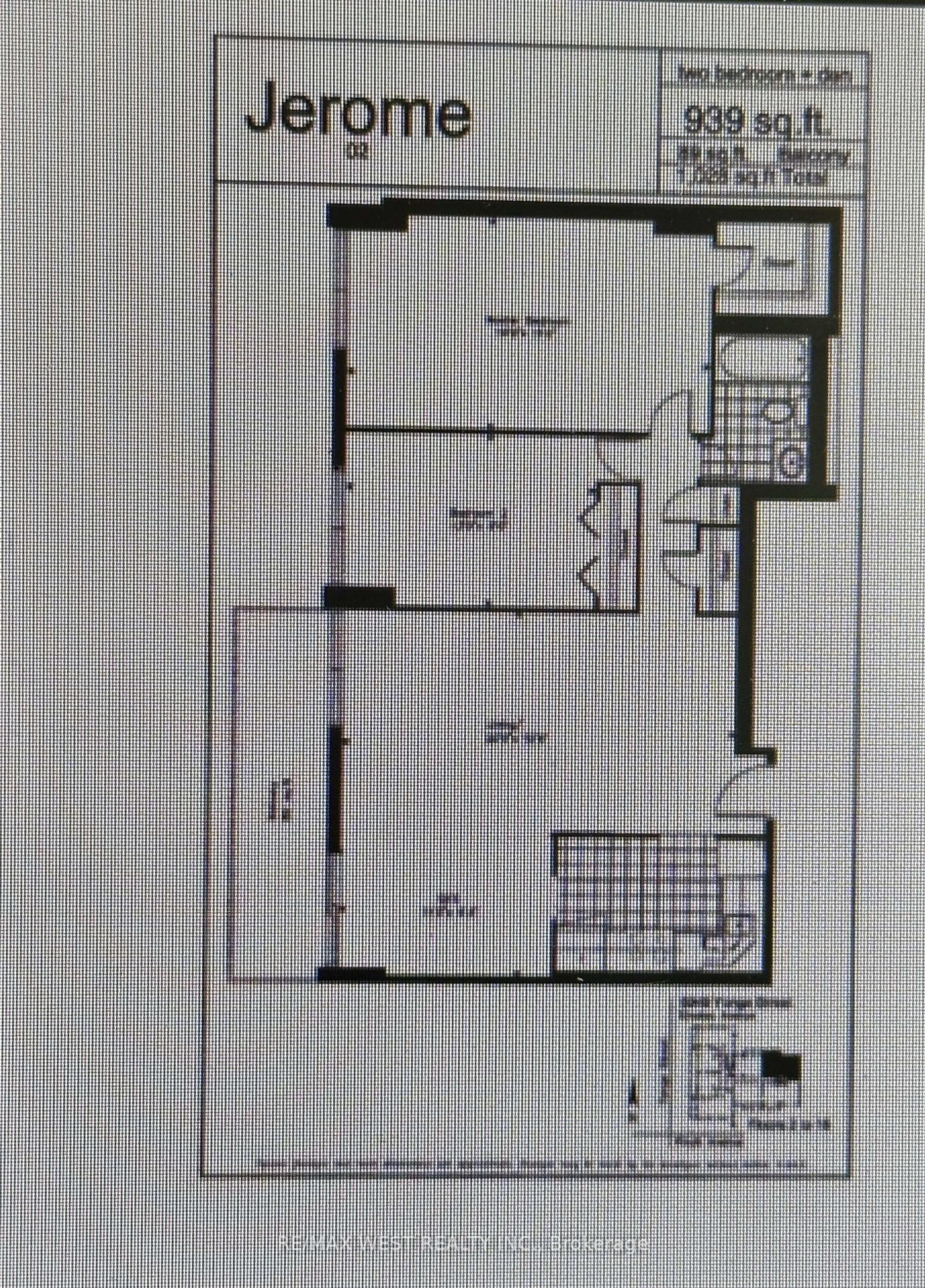 Floor plan for 5949 Yonge St #902, Toronto Ontario M2M 3V8