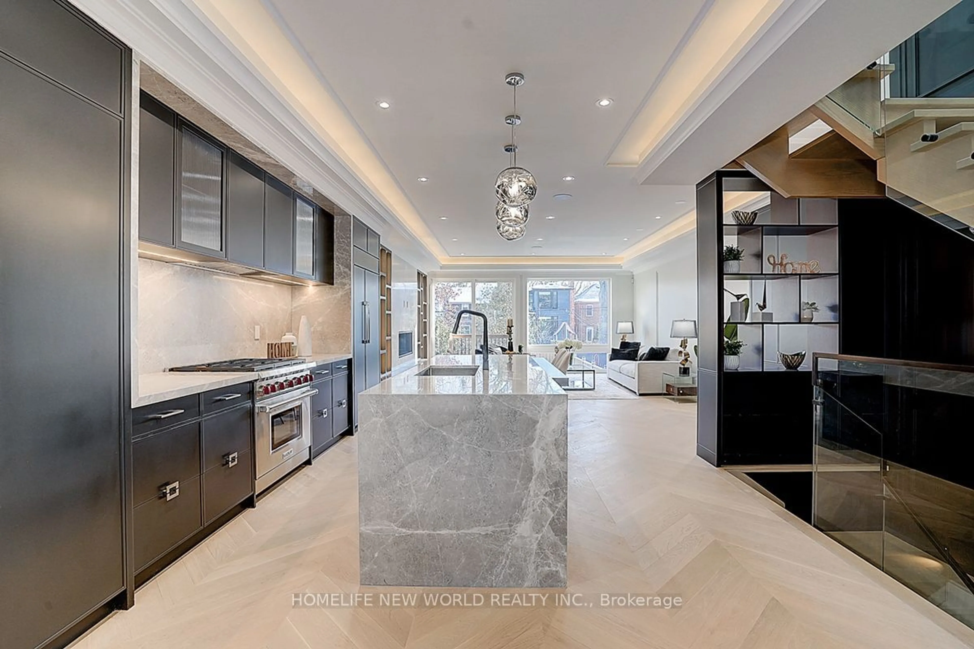 Contemporary kitchen, ceramic/tile floor for 625 Soudan Ave, Toronto Ontario M4S 1X7