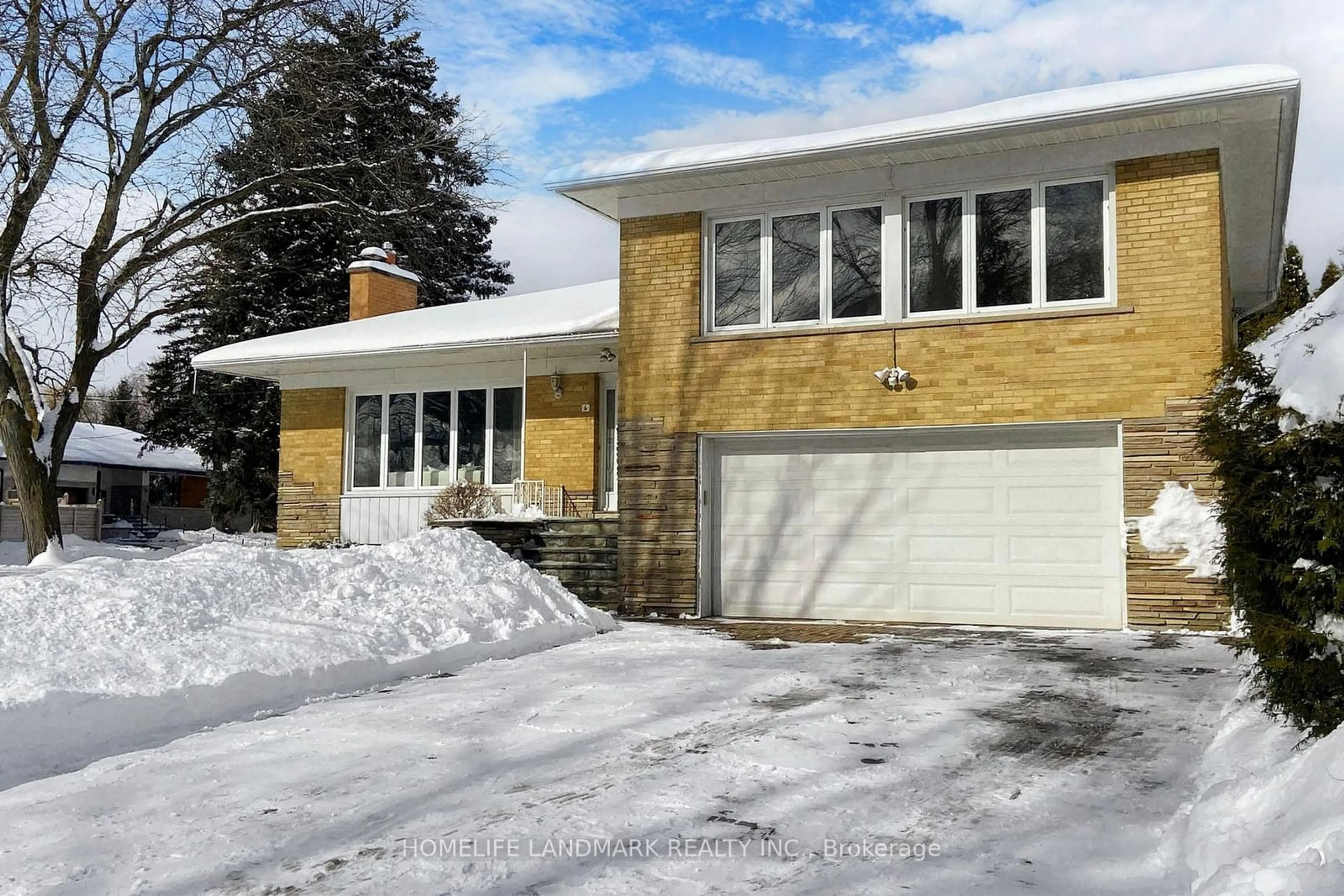 Home with brick exterior material, street for 6 Morewood Cres, Toronto Ontario M2K 1L7