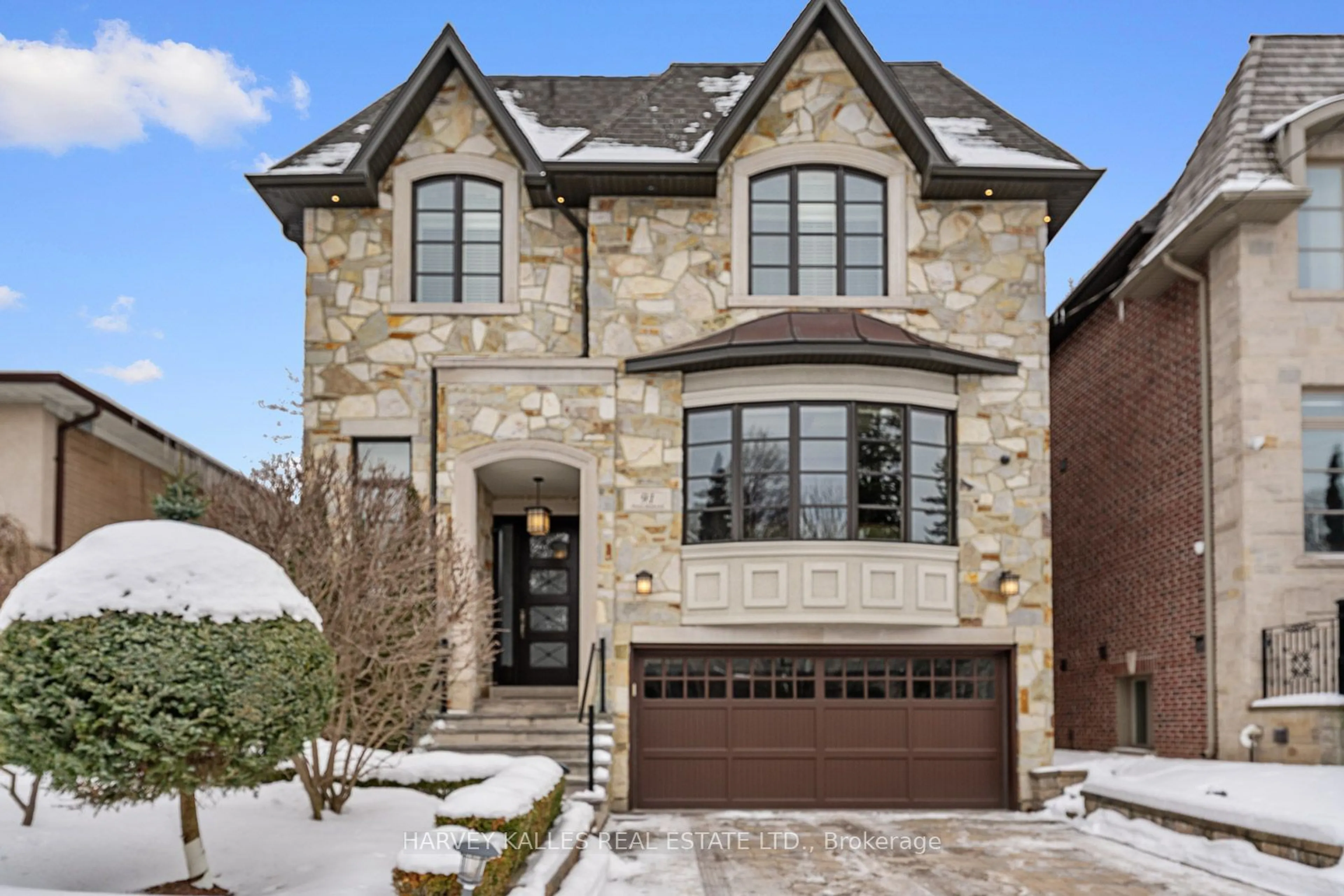 Home with brick exterior material, street for 91 Munro Blvd, Toronto Ontario M2P 1C5