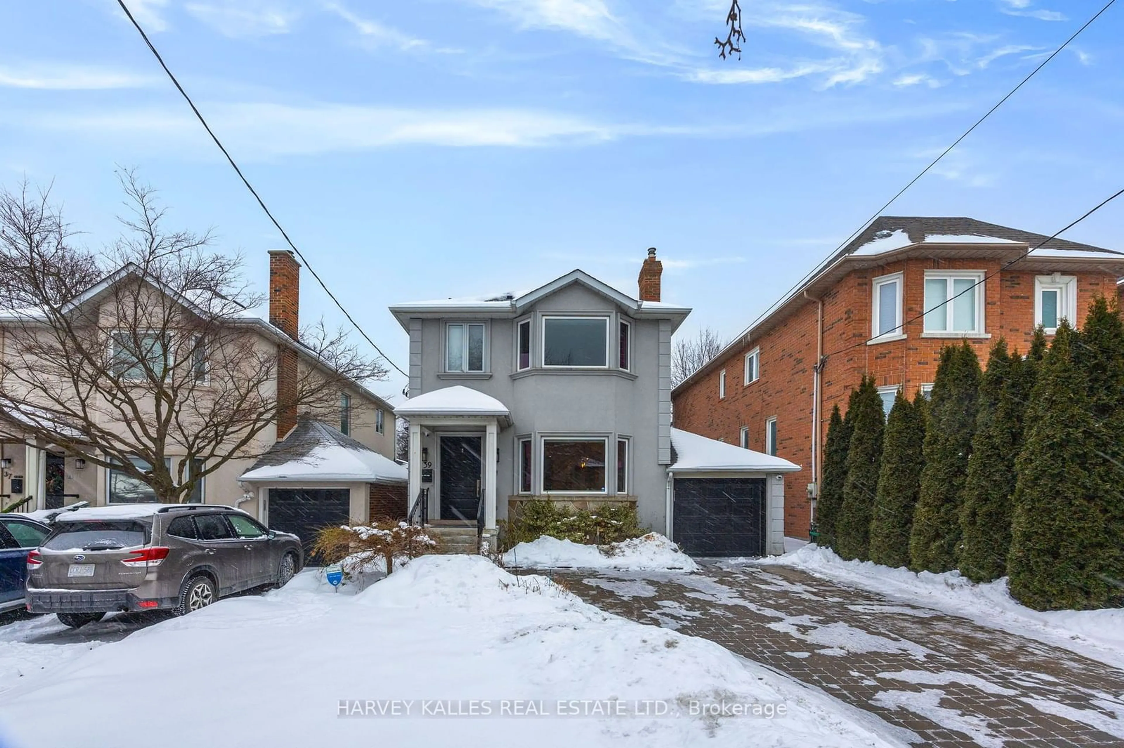 Home with brick exterior material, street for 39 Carmichael Ave, Toronto Ontario M5M 2W8