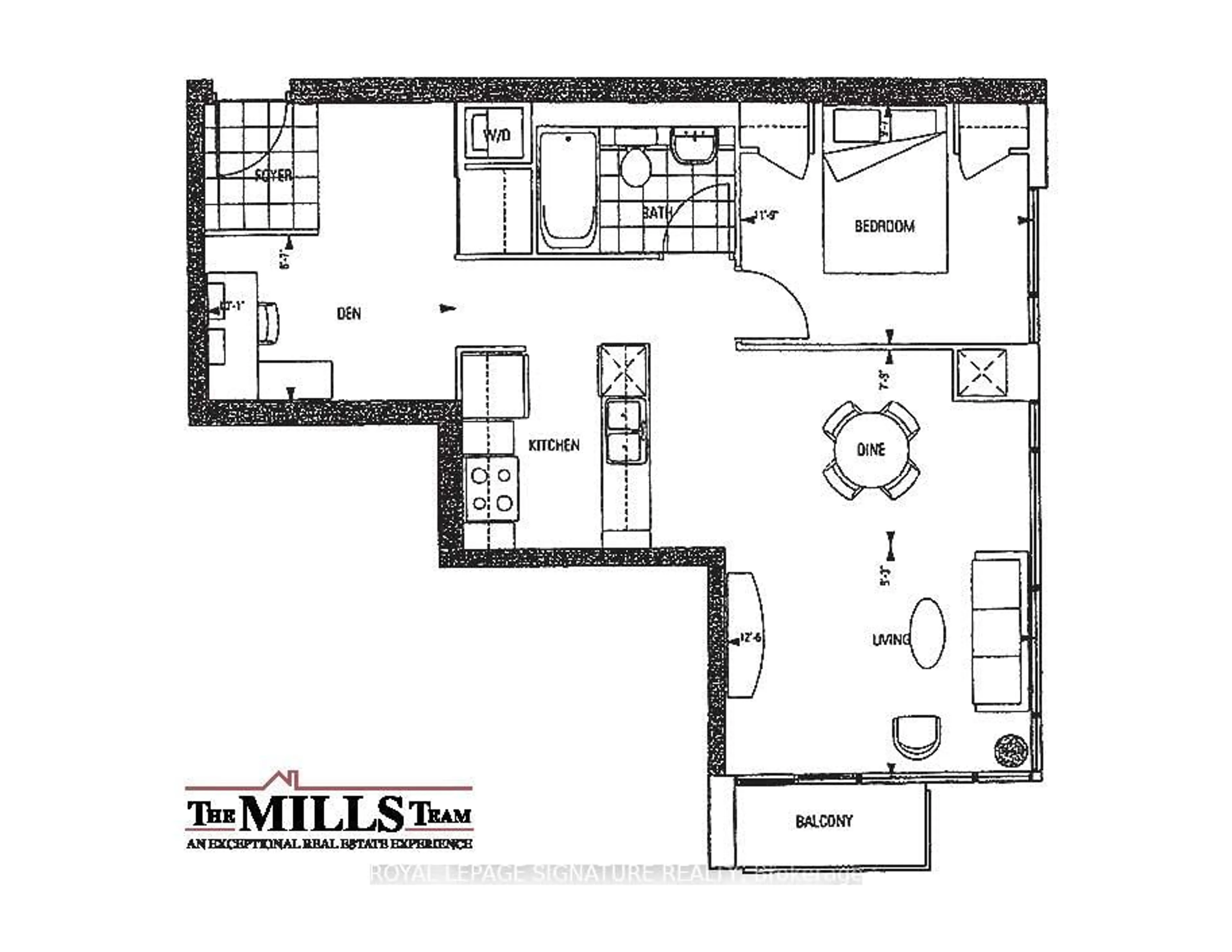 Floor plan for 397 Front St #3710, Toronto Ontario M5V 3S1