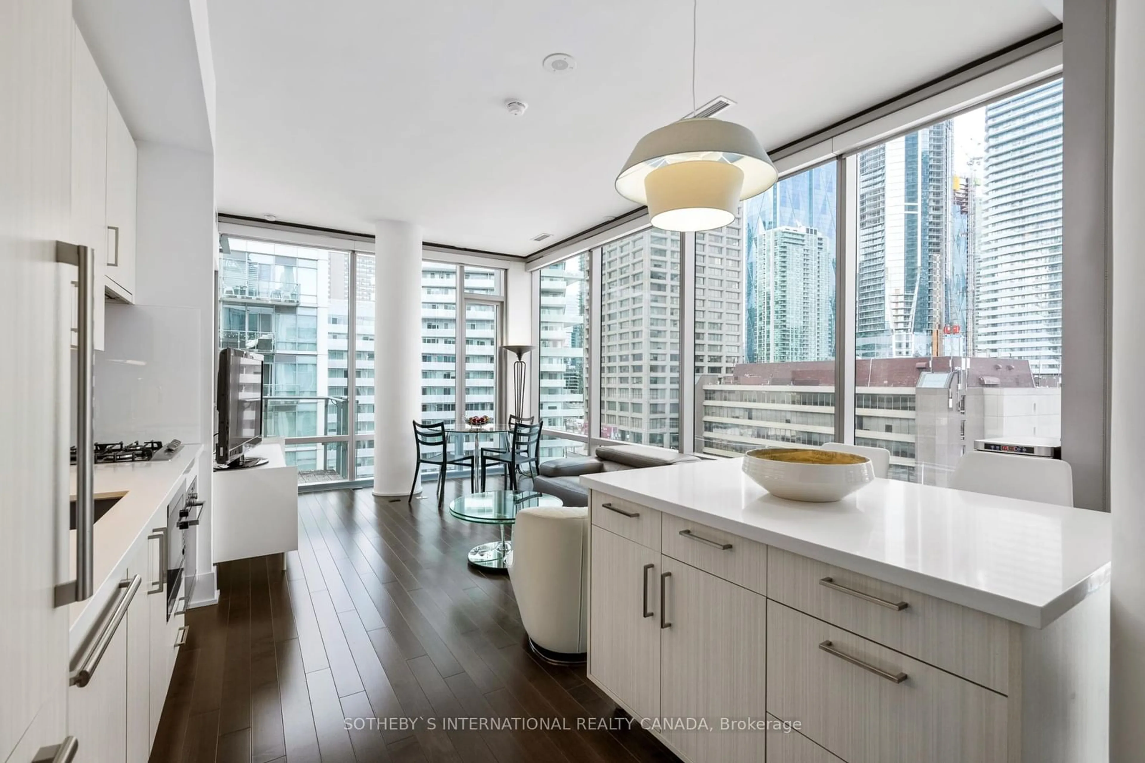 Contemporary kitchen, unknown for 39 Queens Quay #803, Toronto Ontario M5E 0A5