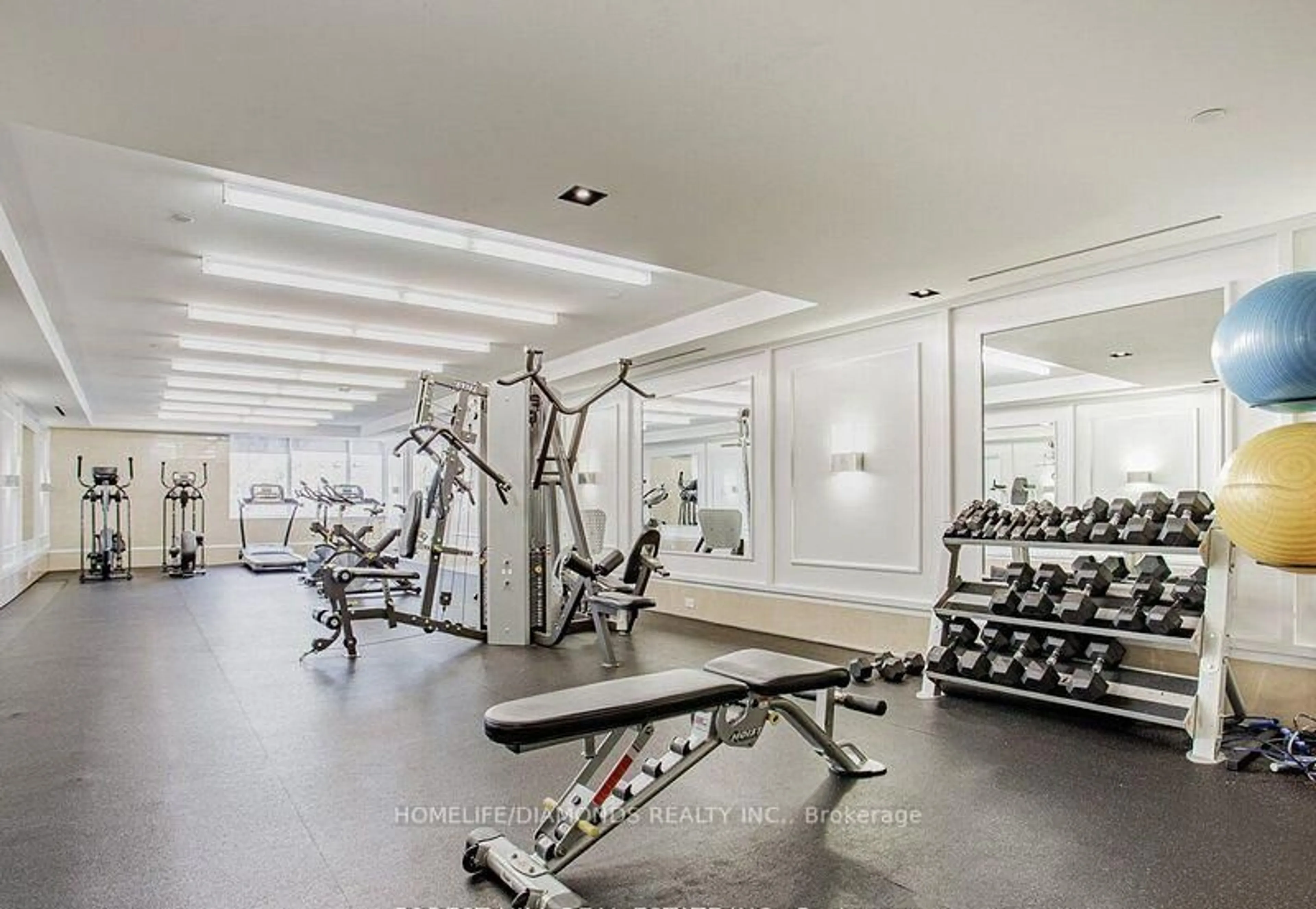 Gym or fitness room for 170 Chiltern Hill Rd #507, Toronto Ontario M6C 0A9