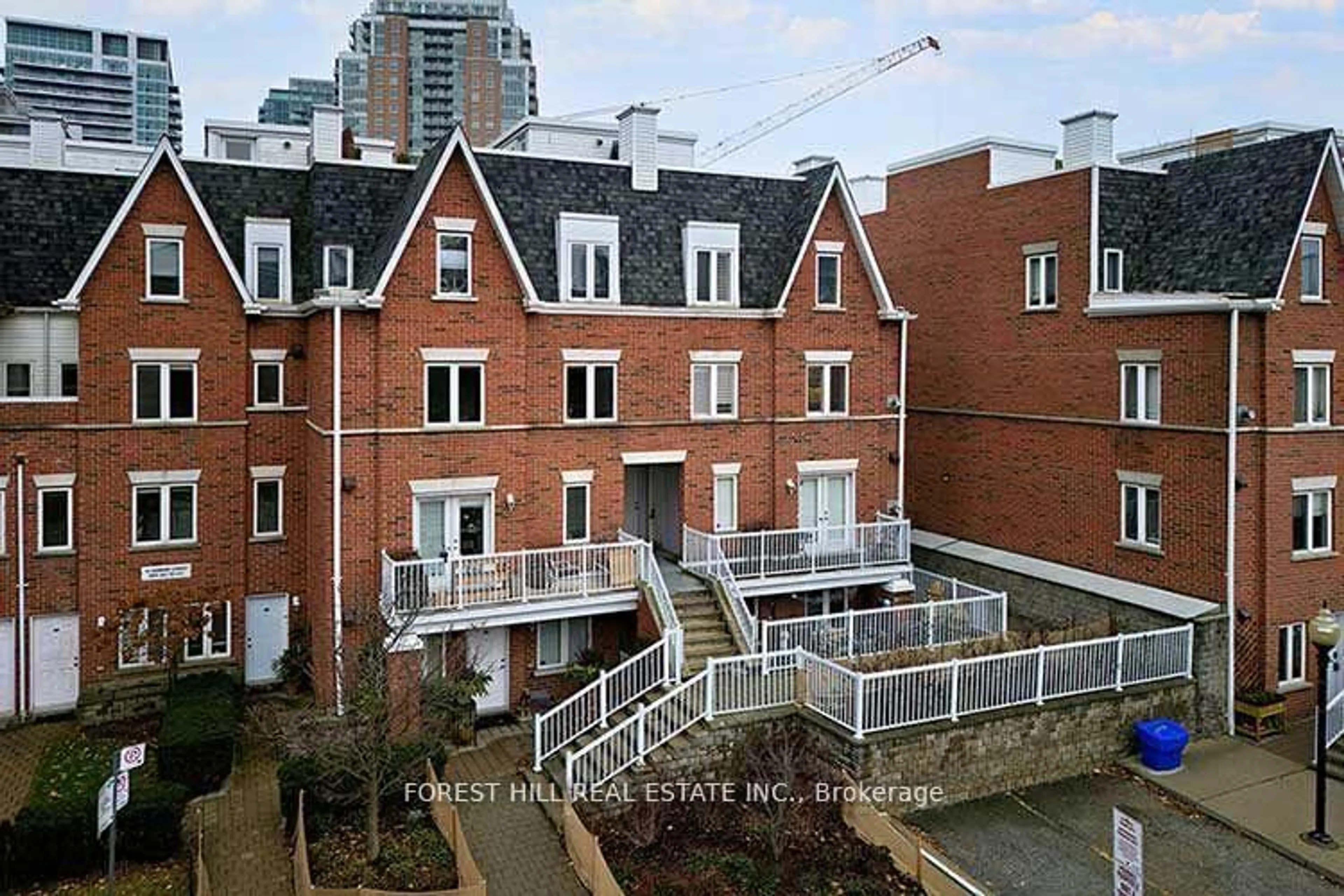 A pic from outside/outdoor area/front of a property/back of a property/a pic from drone, city buildings view from balcony for 12 Sudbury St #410, Toronto Ontario M6J 3W7