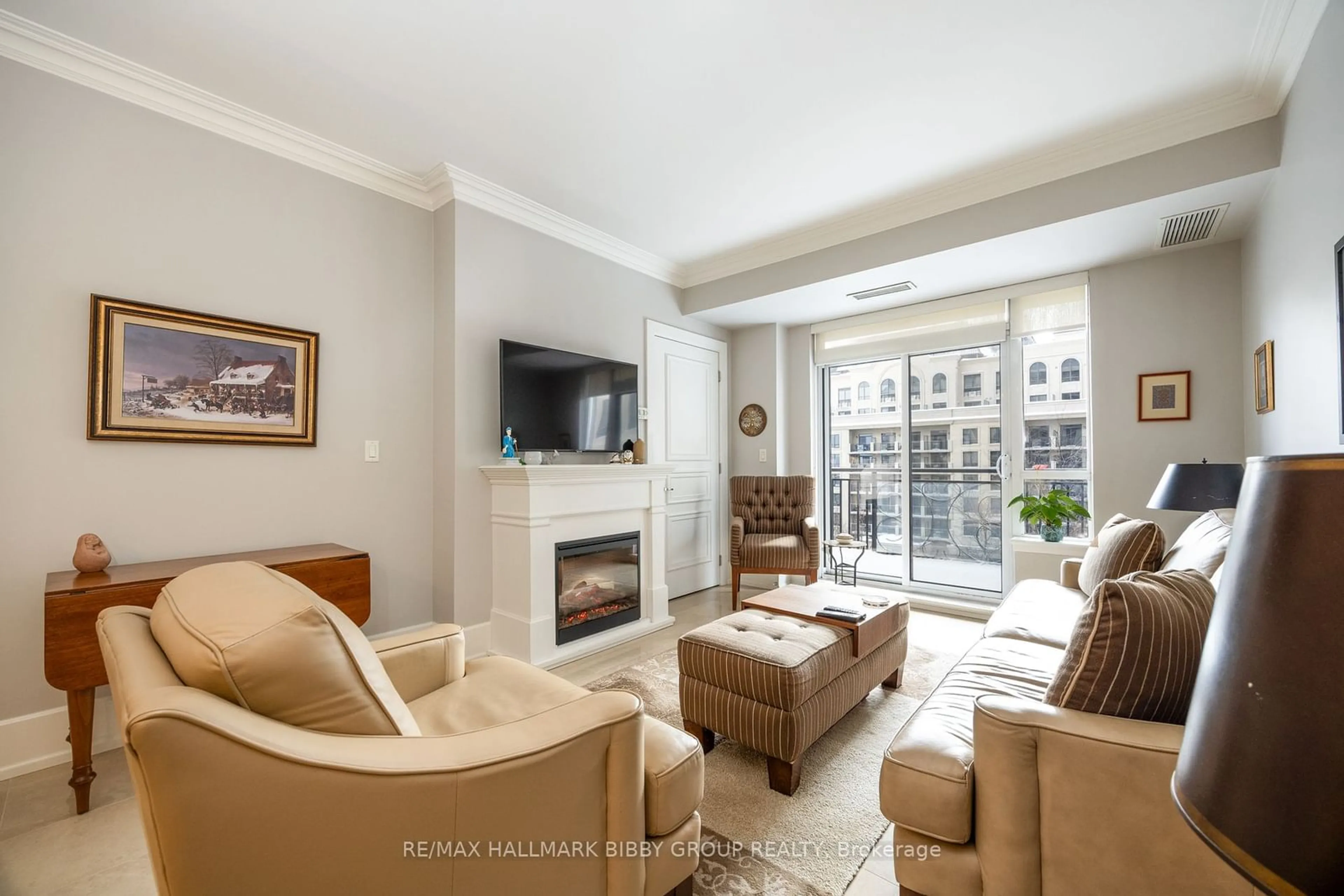 Living room with furniture, ceramic/tile floor for 662 Sheppard Ave #503C, Toronto Ontario M2K 3E6