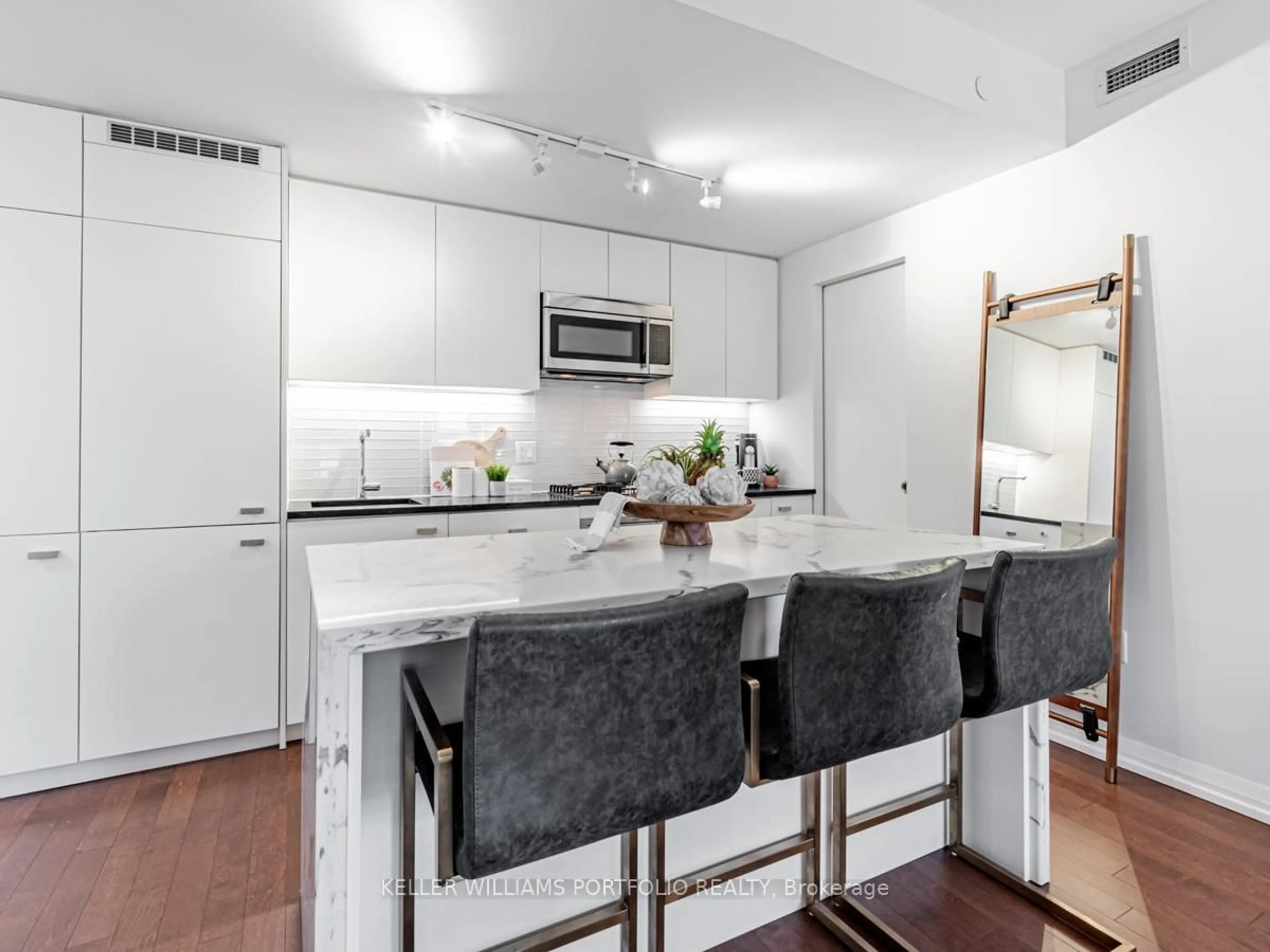 Open concept kitchen, unknown for 835 St. Clair Ave #601, Toronto Ontario M6C 1C2