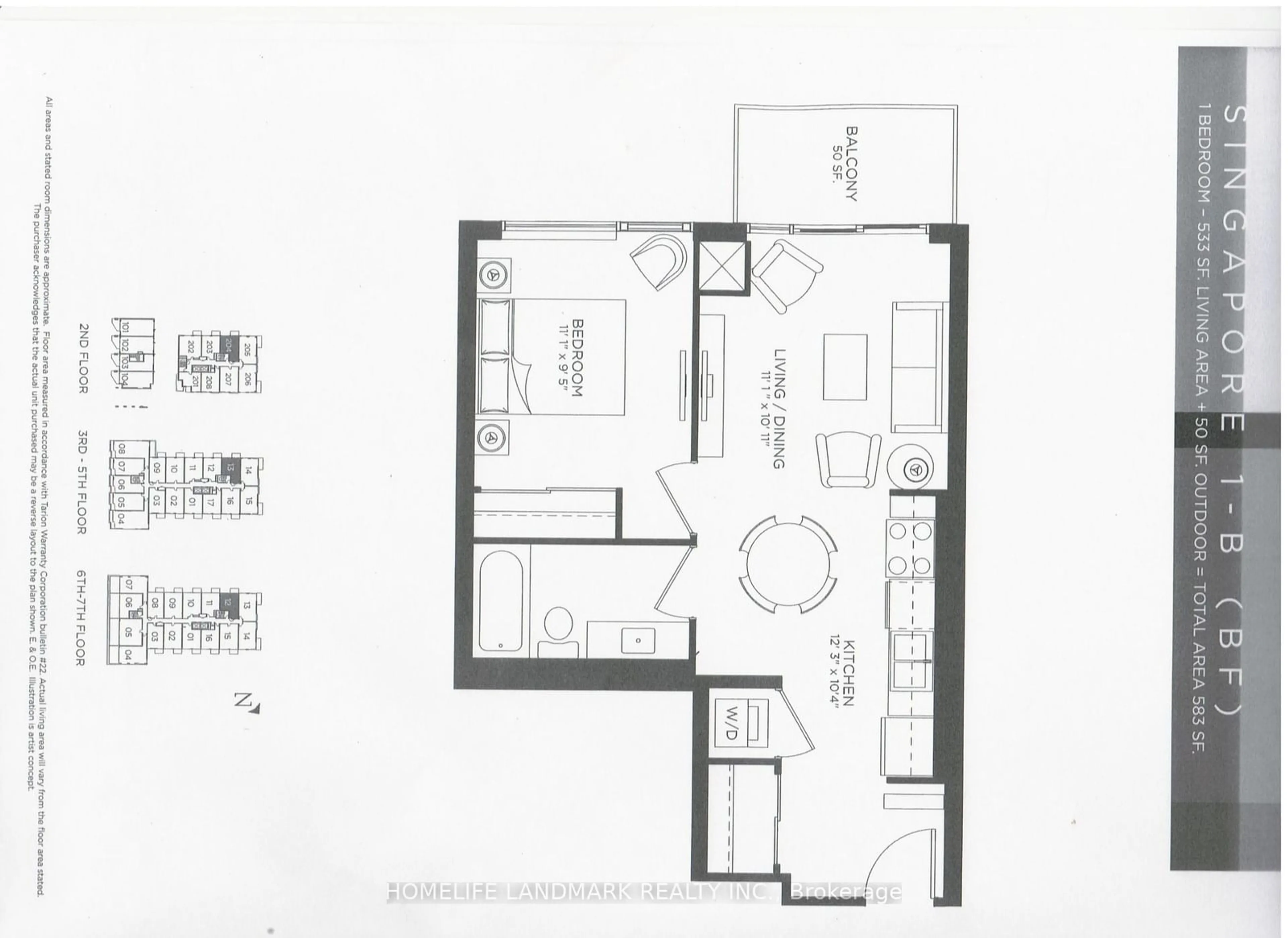 Floor plan for 68 Merton St #204, Toronto Ontario M4S 1A1